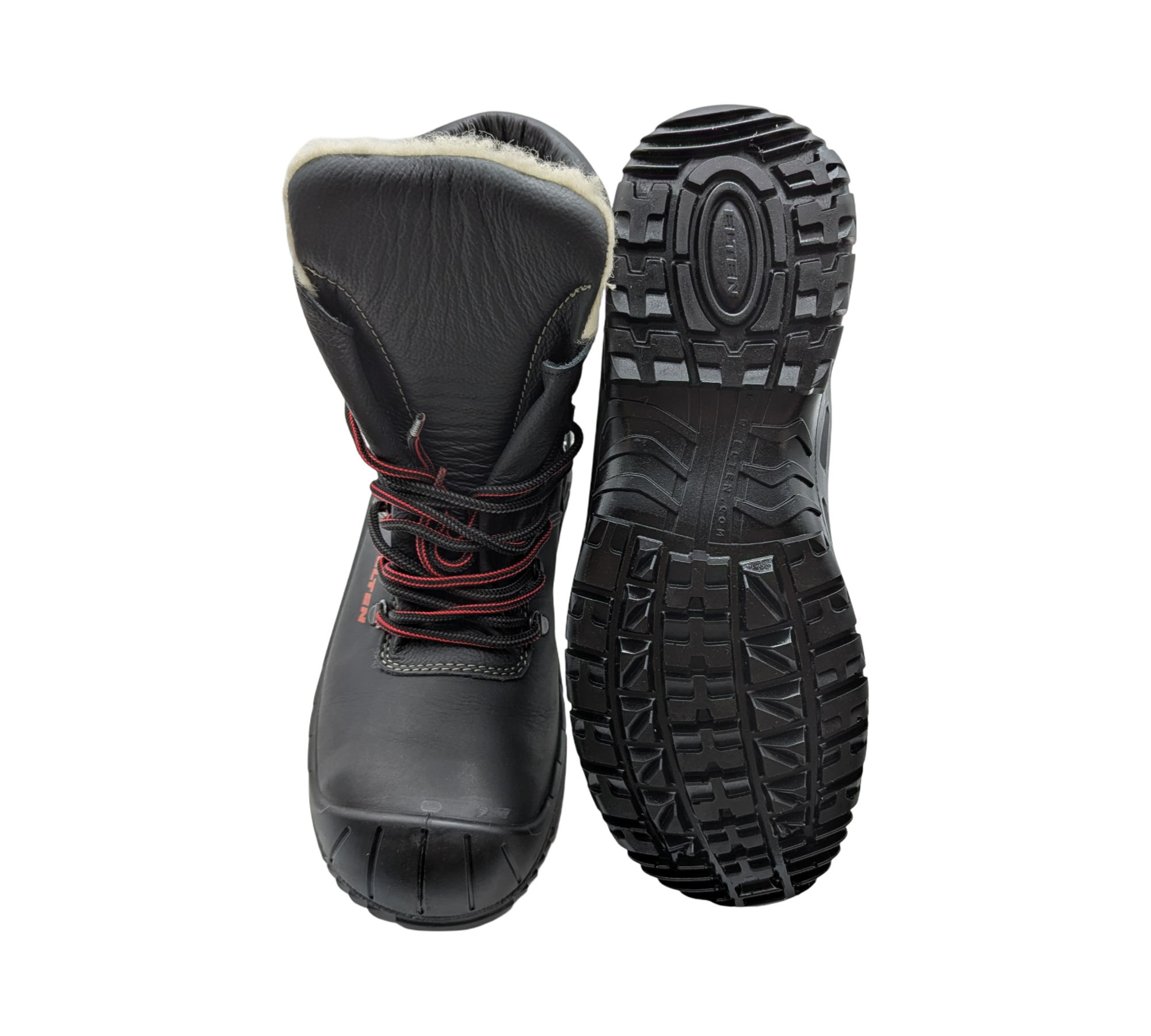 ELTEN Renzo Winter S3S CI Sicherheitsschuhe Leder Gr. 43 Schwarz