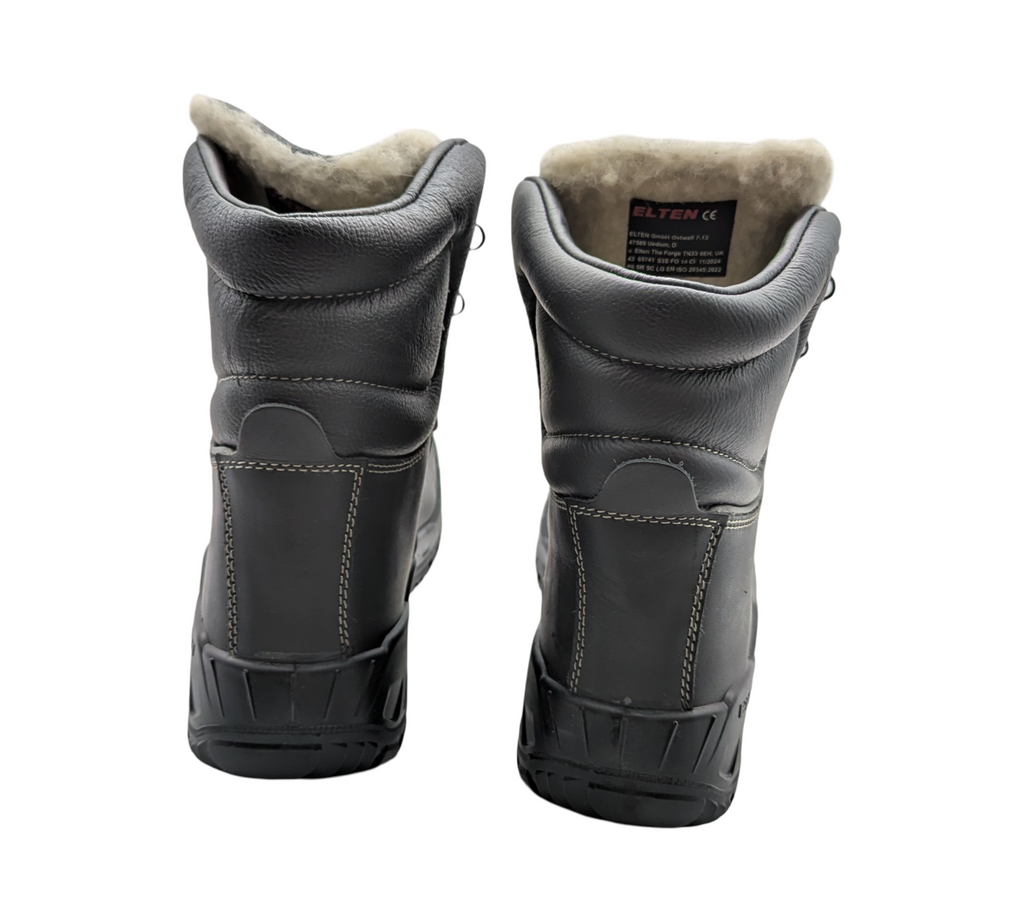 ELTEN Renzo Winter S3S CI Sicherheitsschuhe Leder Gr. 43 Schwarz