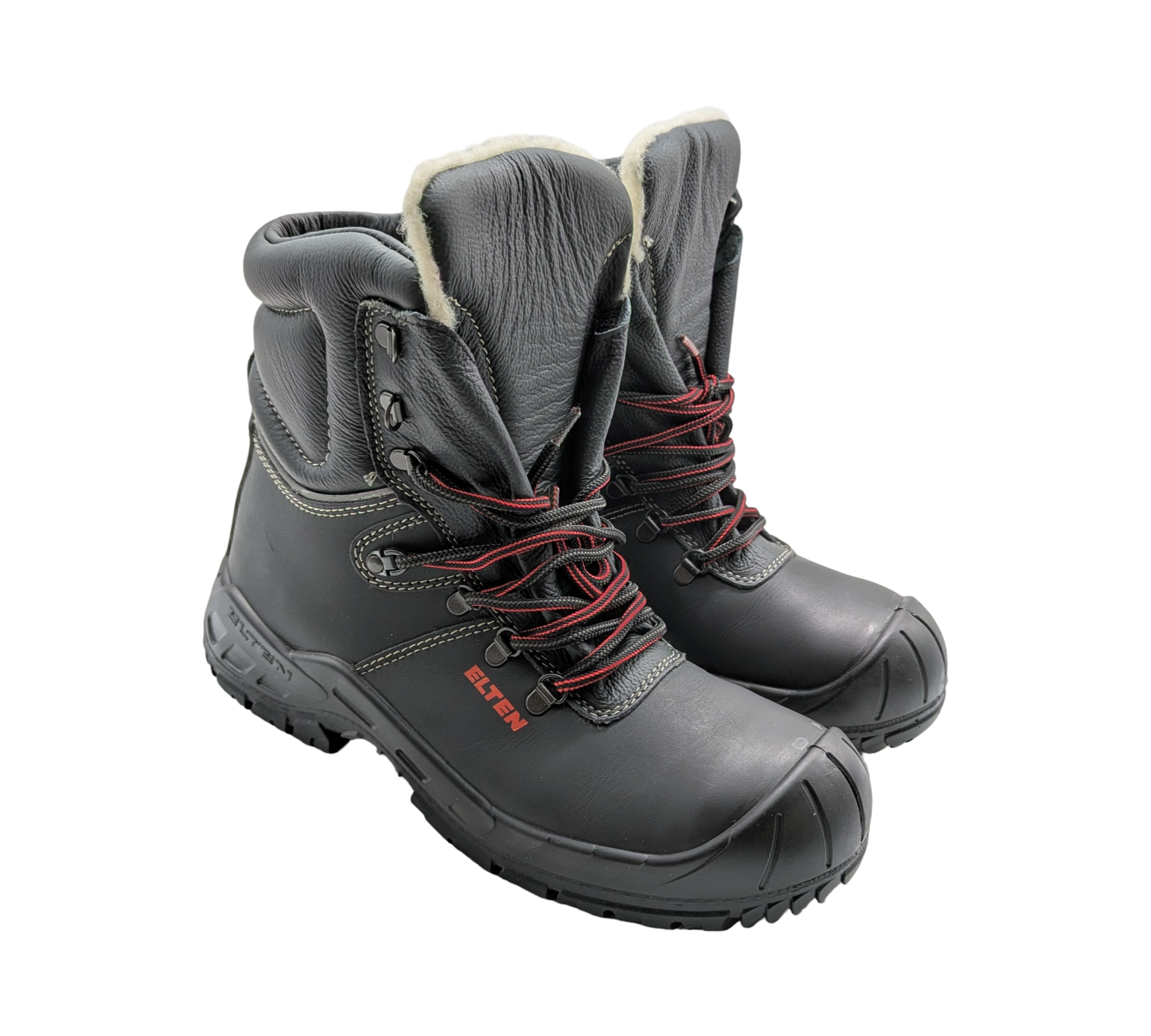 ELTEN Renzo Winter S3S CI Sicherheitsschuhe Leder Gr. 43 Schwarz