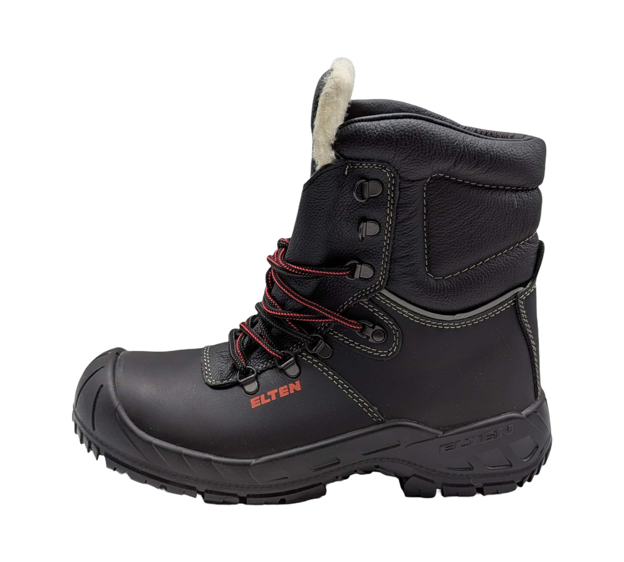 ELTEN Renzo Winter S3S CI Sicherheitsschuhe Leder Gr. 43 Schwarz