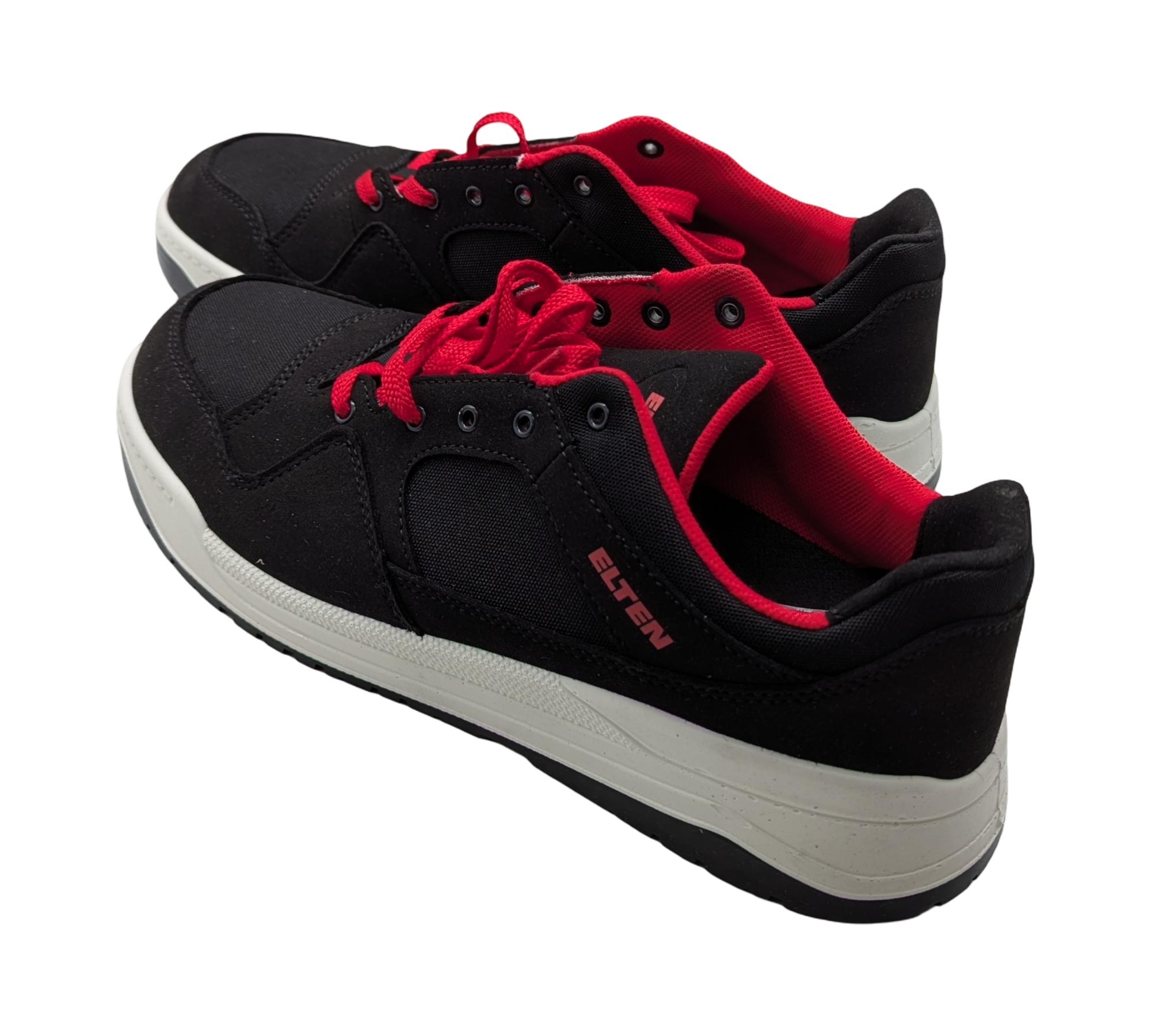 ELTEN MAVERICK Black Low ESD S3 Sicherheitsschuhe Herren Gr. 46 Schwarz