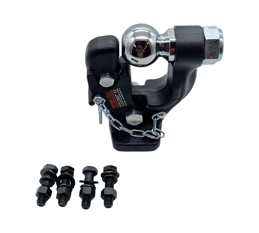 VEVOR Anhängerkupplung 9070kg Empfängerhaken Kugelkopf 2-5/16 Zoll