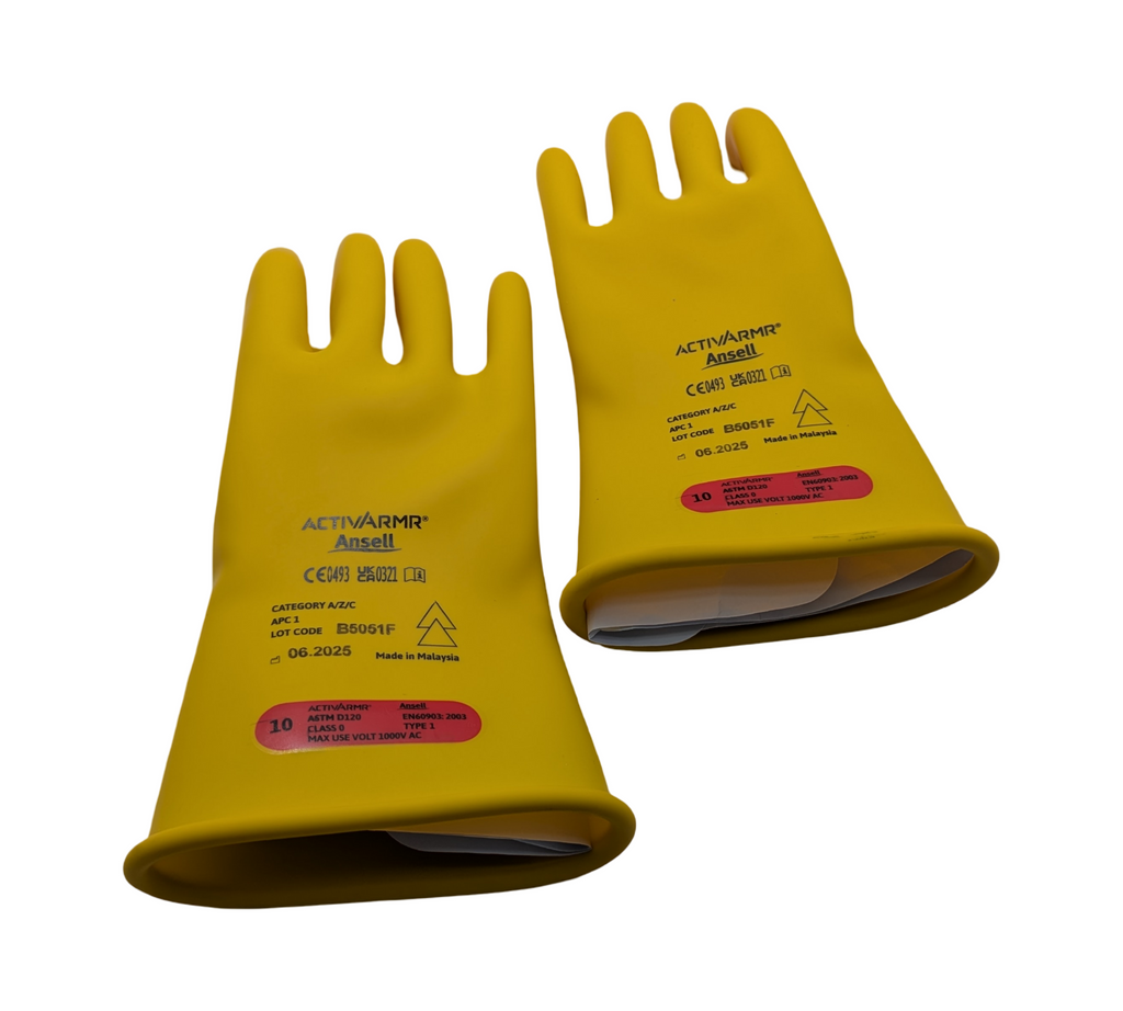 Ansell ActivArmr Elektrikerhandschuhe Klasse 0 1000V Größe 10