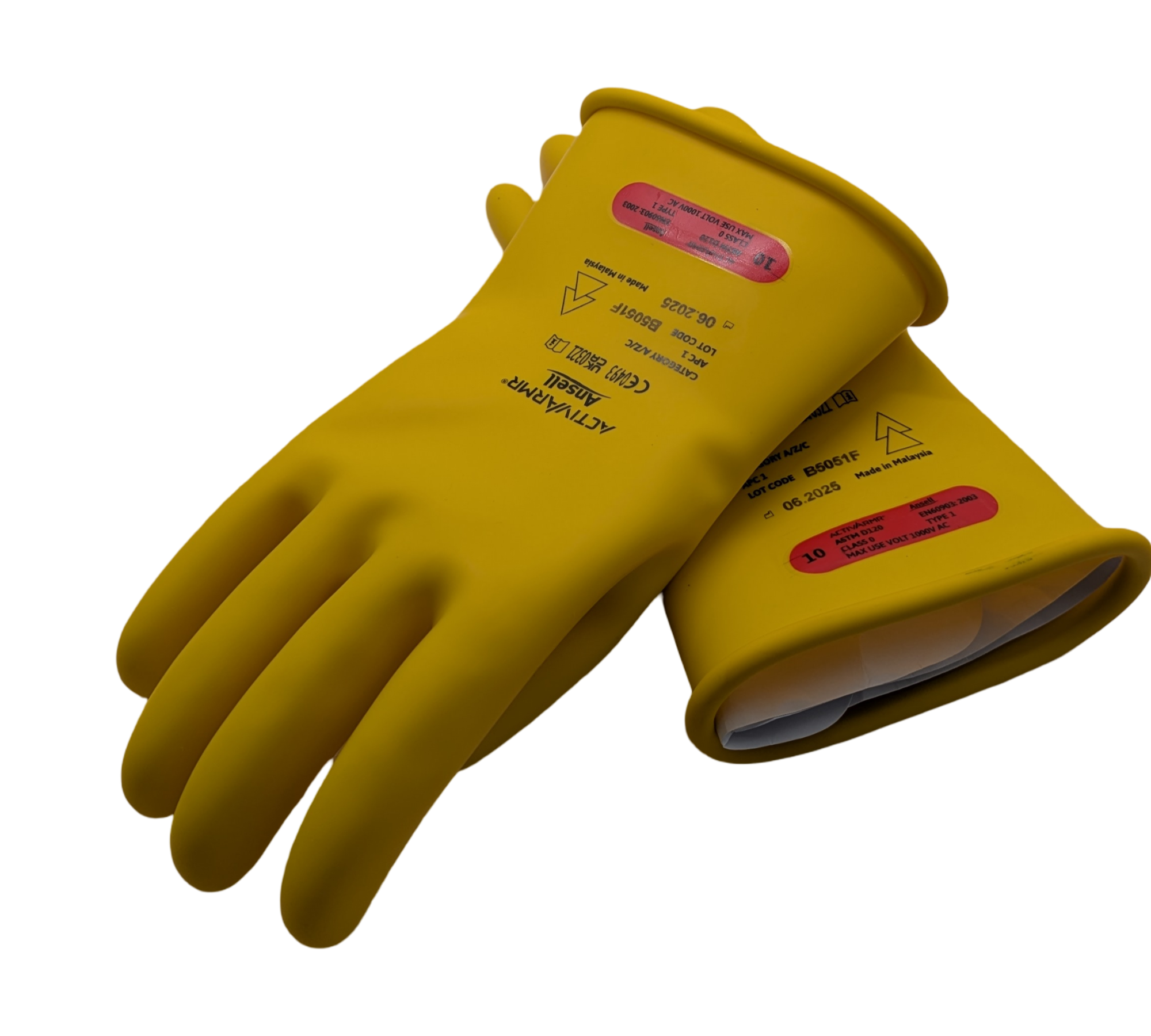 Ansell ActivArmr Elektrikerhandschuhe Klasse 0 1000V Größe 10