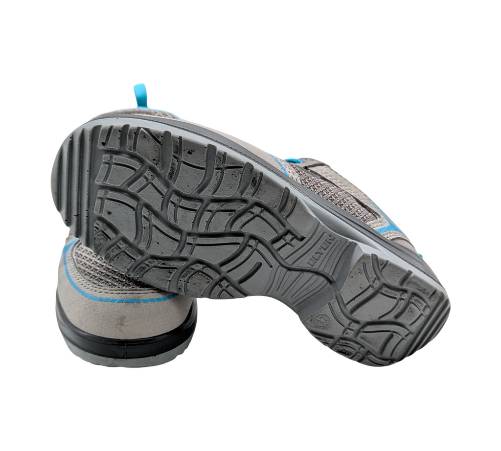 ELTEN MILA aqua S1 Sicherheitsschuhe Gr. 37 Grau-Türkis