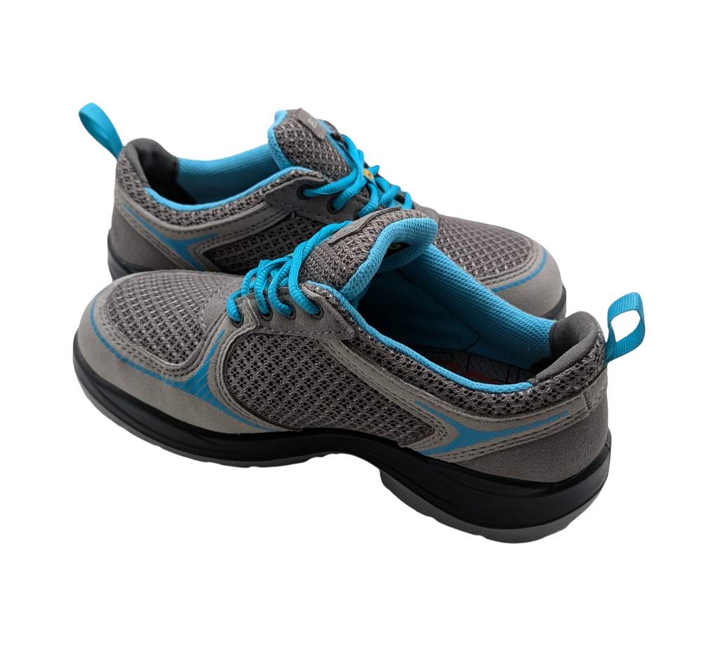 ELTEN MILA aqua S1 Sicherheitsschuhe Gr. 37 Grau-Türkis