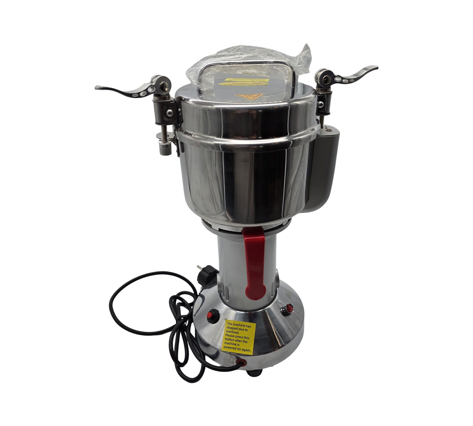 VEVOR Elektrische Getreidemühle Gewürzmühle 750g 2000W Edelstahl