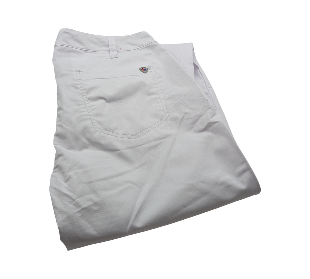 BP 1734-686-21 Damen Chinohose Stretch Gr. 44L Weiß