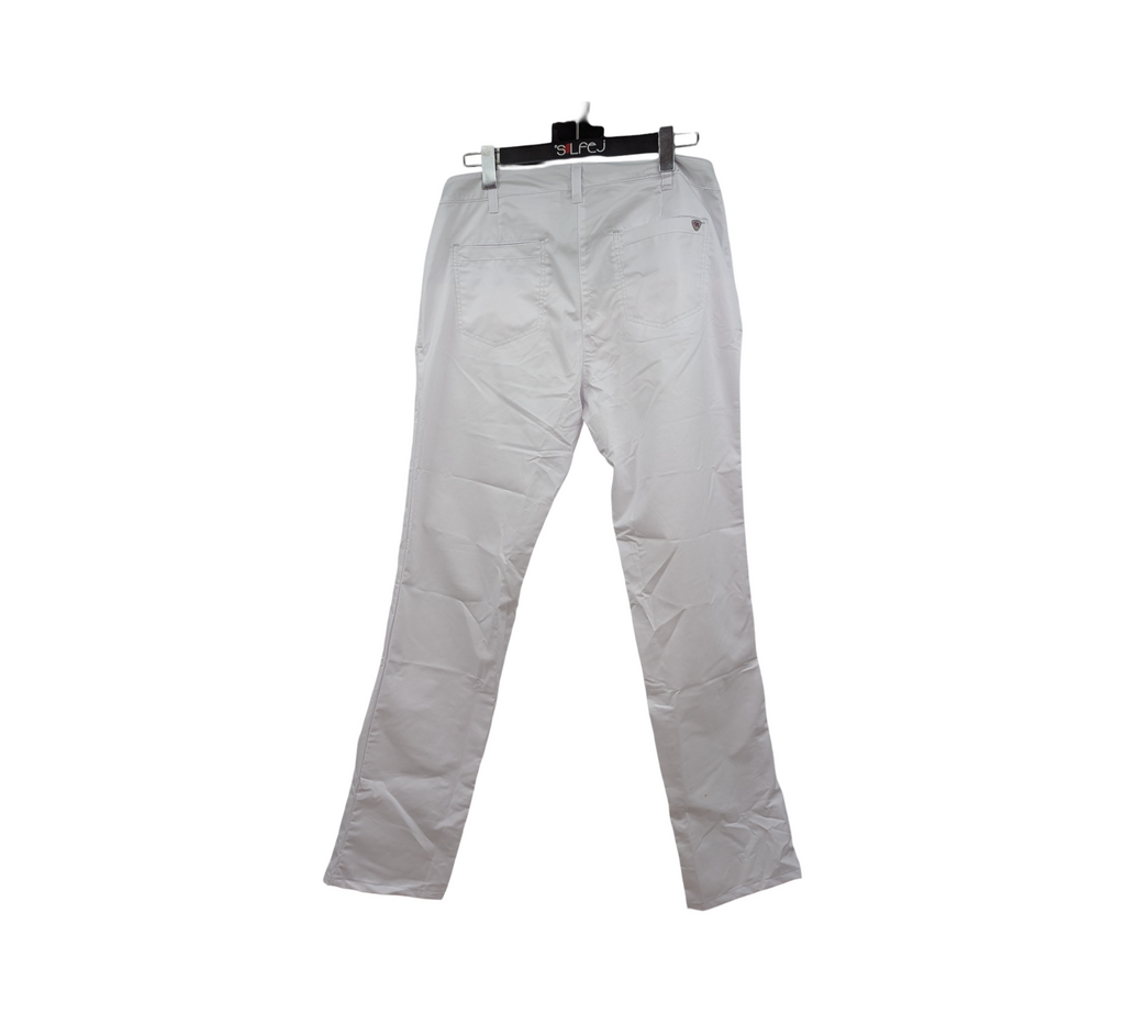 BP 1734-686-21 Damen Chinohose Stretch Gr. 44L Weiß