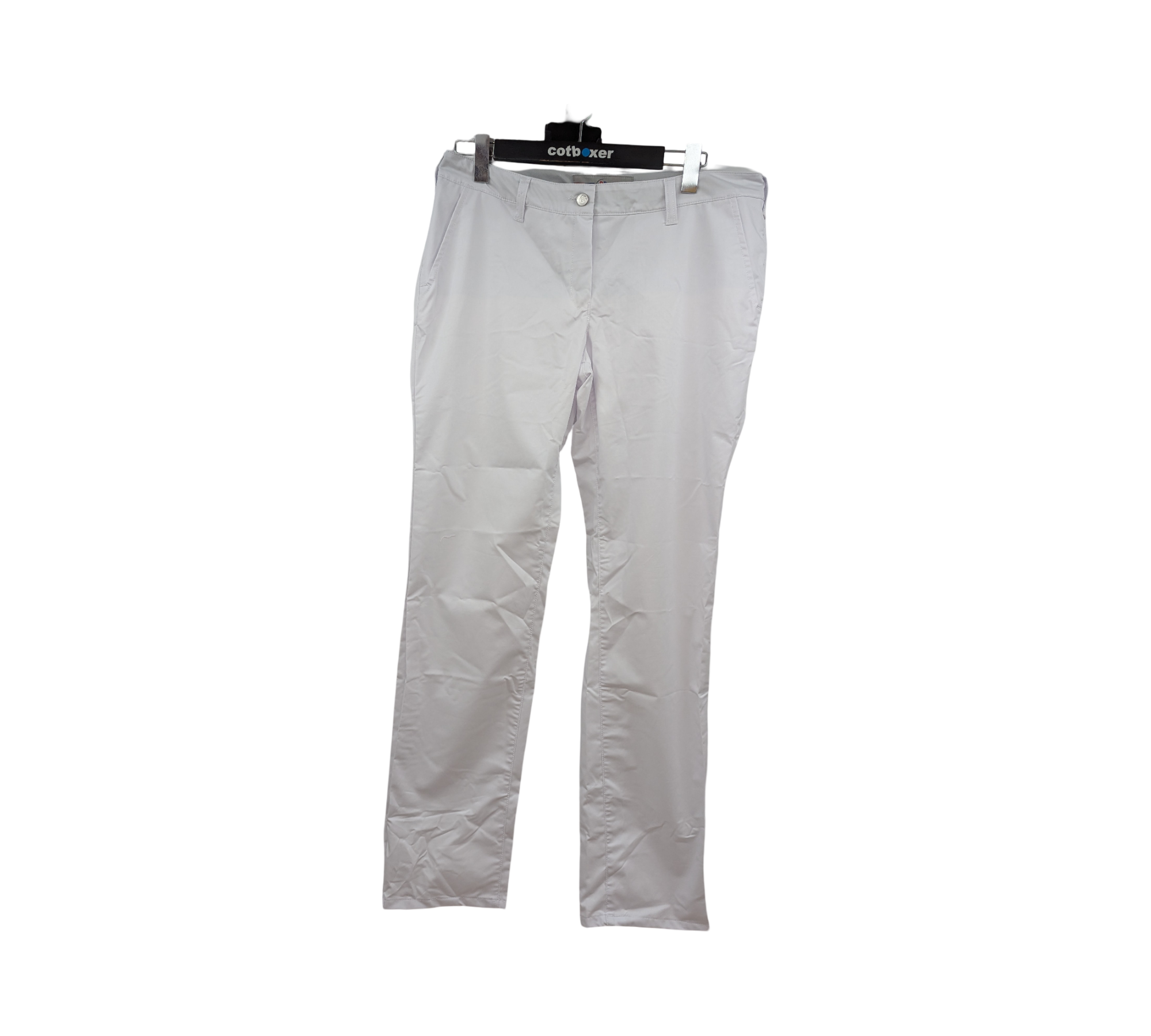 BP 1734-686-21 Damen Chinohose Stretch Gr. 44L Weiß