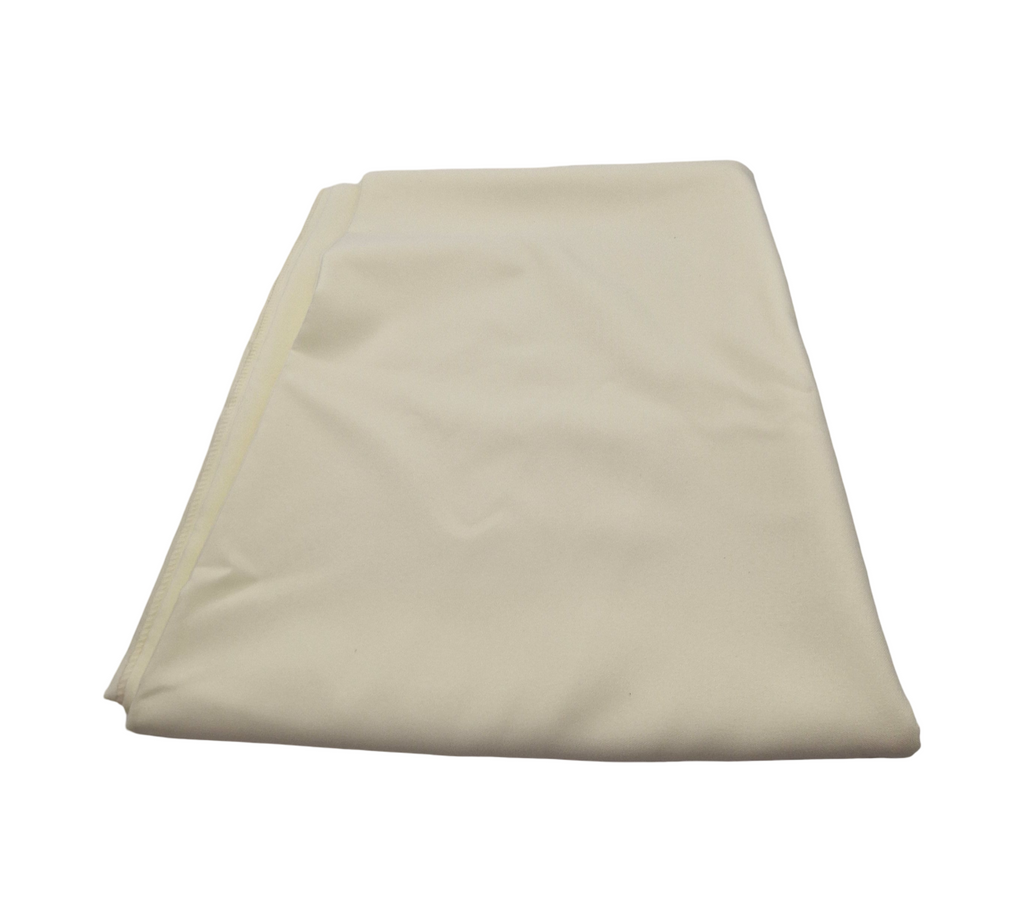 AK TRADING CO. Vorhänge Polyester Stangentasche 3x3 m Elfenbein