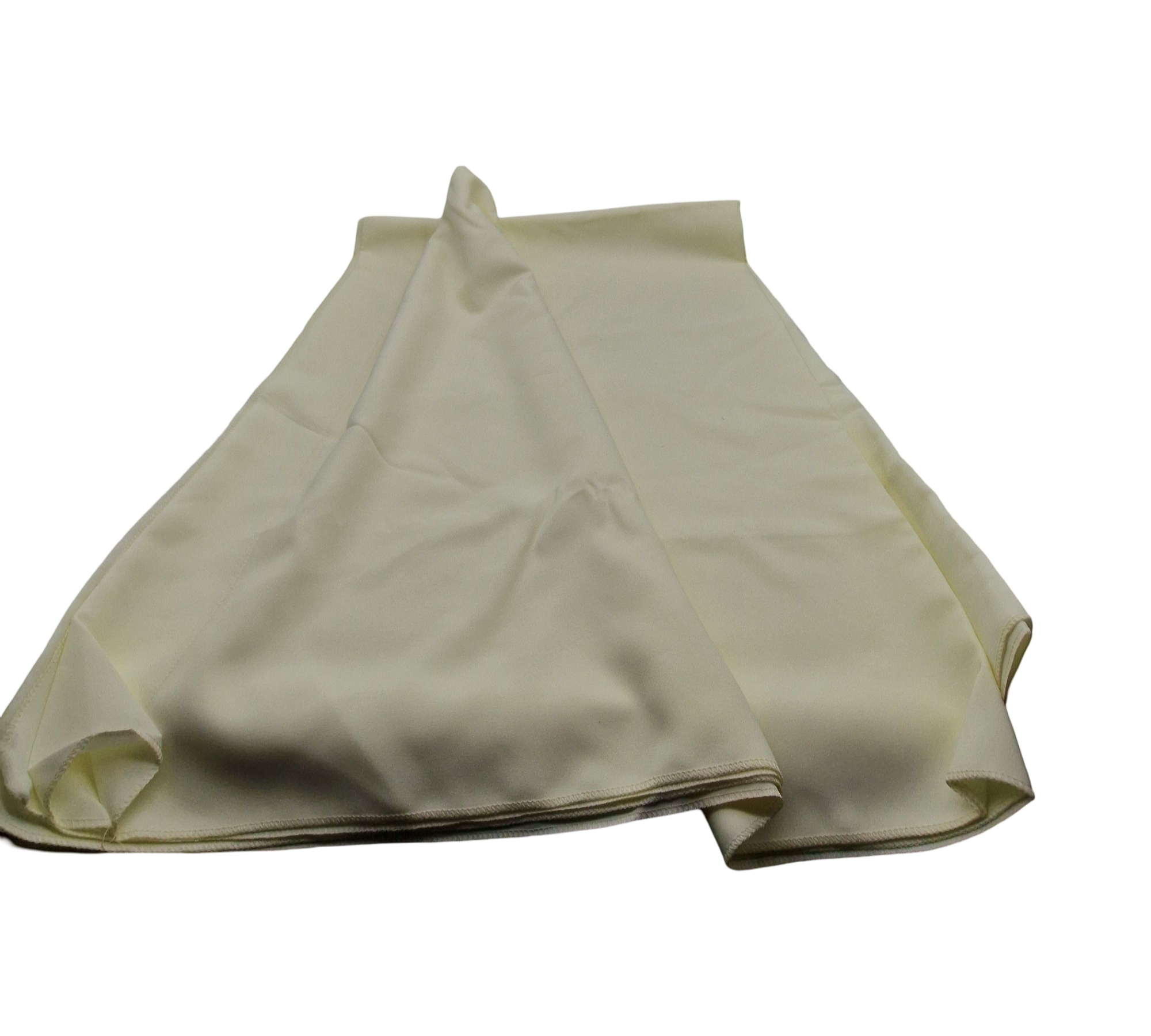AK TRADING CO. Vorhänge Polyester Stangentasche 3x3 m Elfenbein