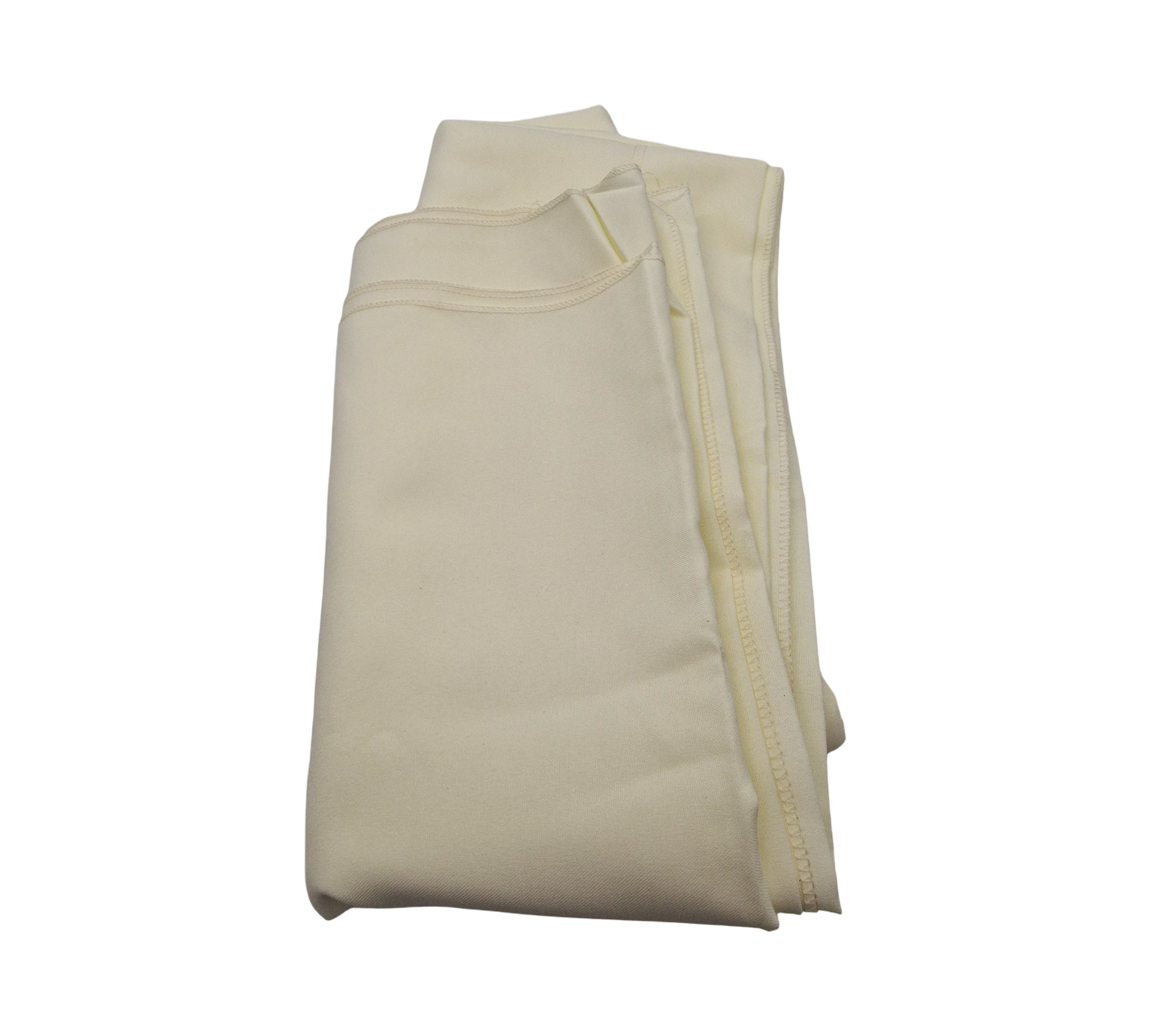 AK TRADING CO. Vorhänge Polyester Stangentasche 3x3 m Elfenbein