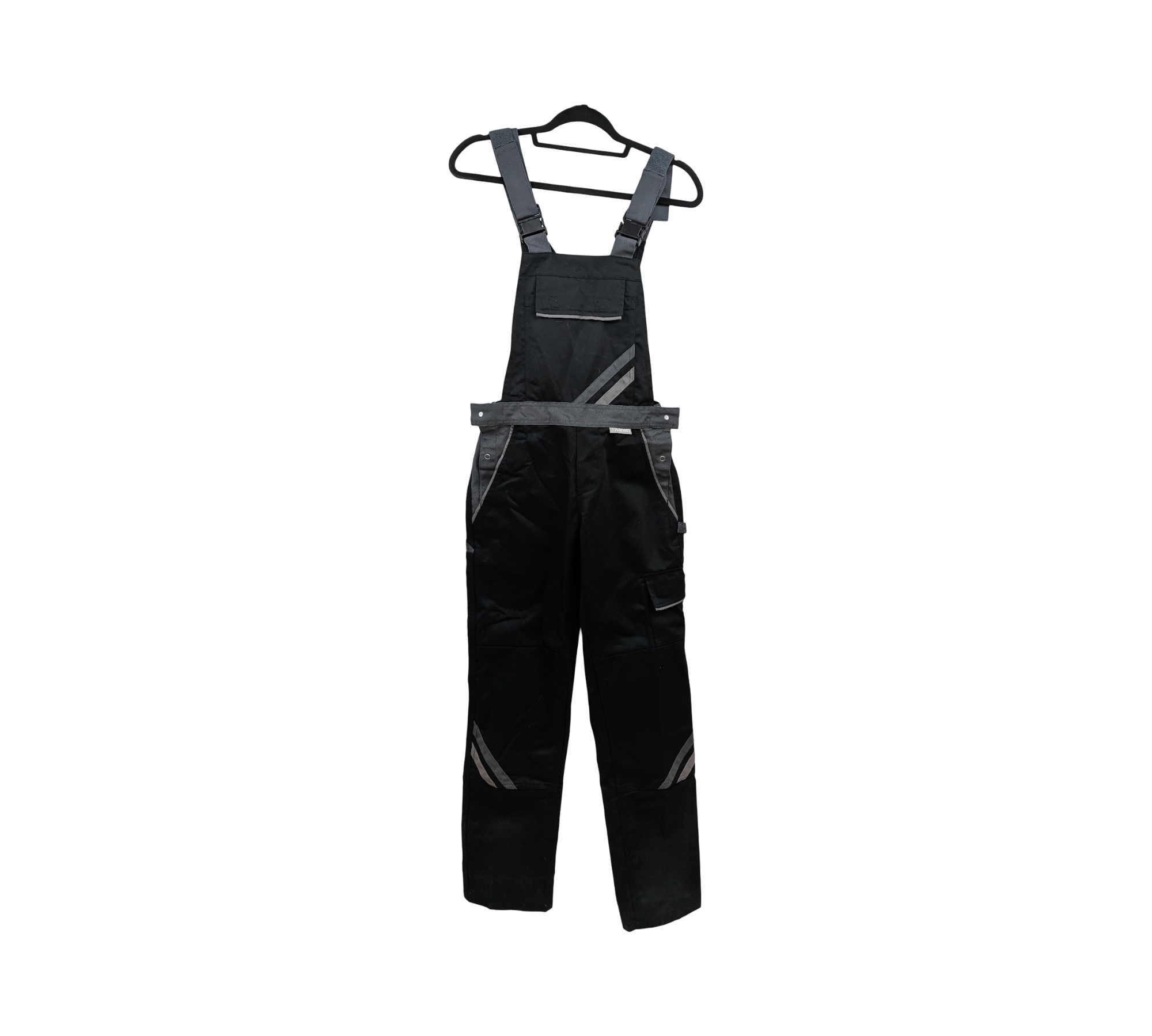 Planam Highline 2719034 Damen-Latzhose Gr. 34 Schwarz Schiefer Zink