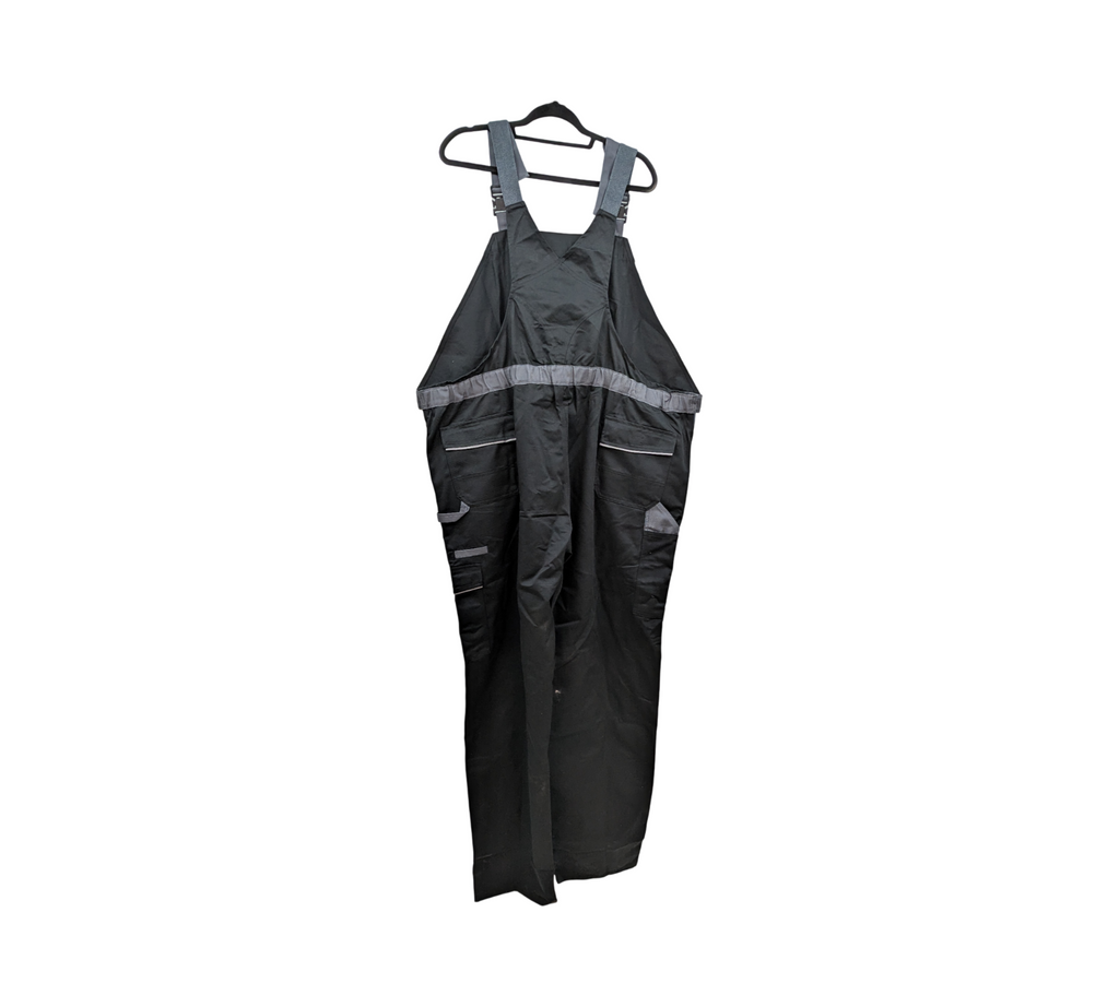 Planam Highline 2712 Herren-Latzhose Gr. 70 Schwarz Schiefer Zink