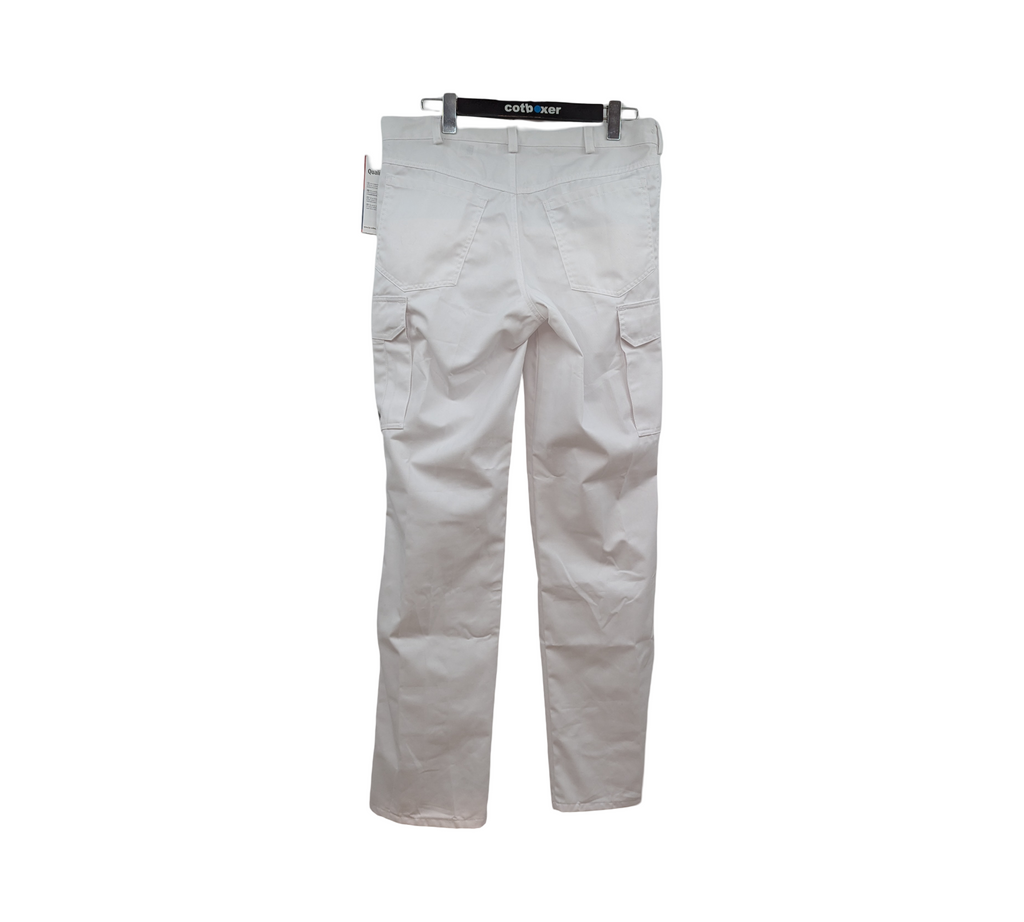 BP 1641-558-21 Unisex Jeanshose Mehrtaschen 245g/m² Gr. ML Weiß