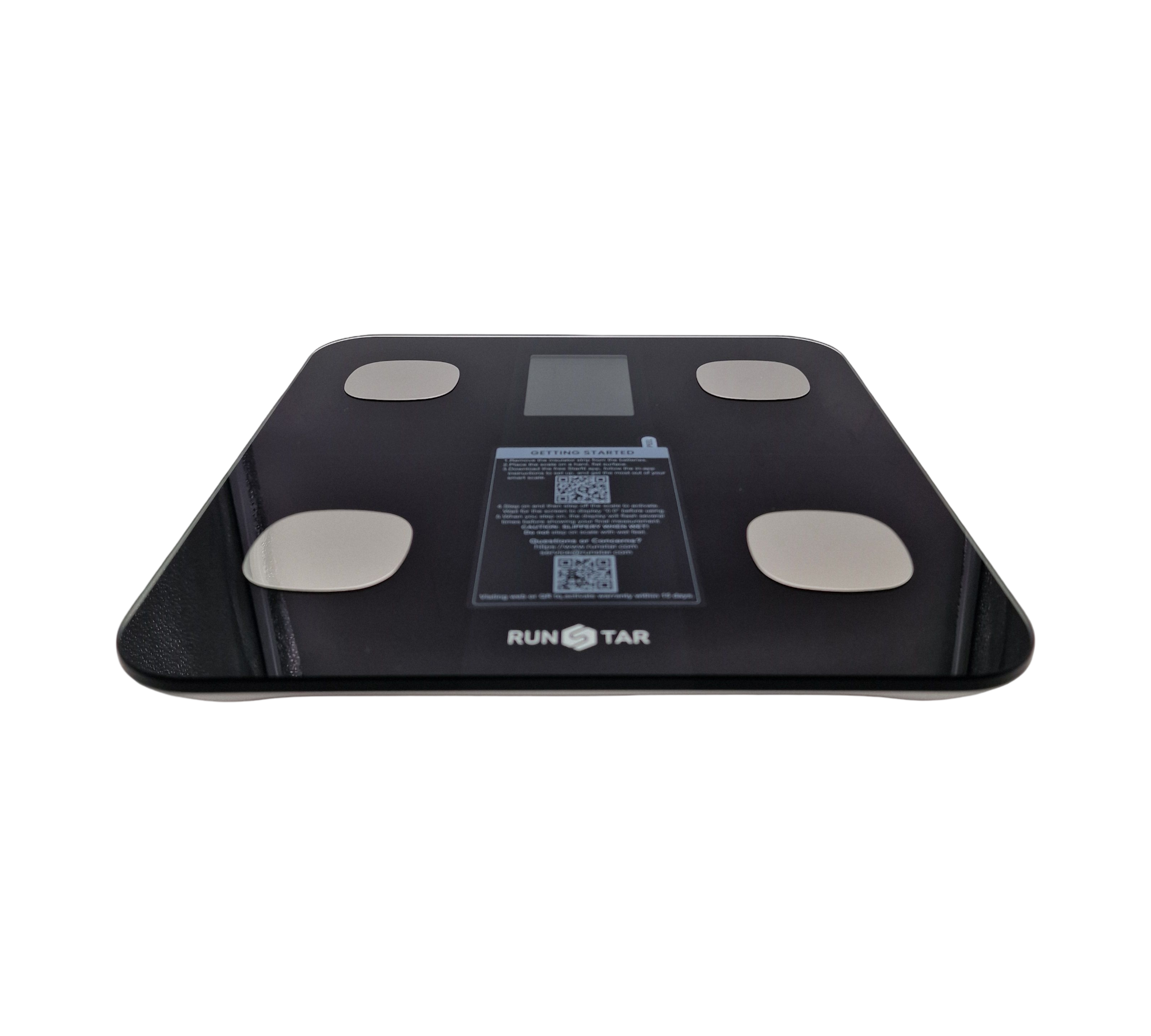 RunSTAR Smart Körperfettwaage digital 15 Messwerte Display