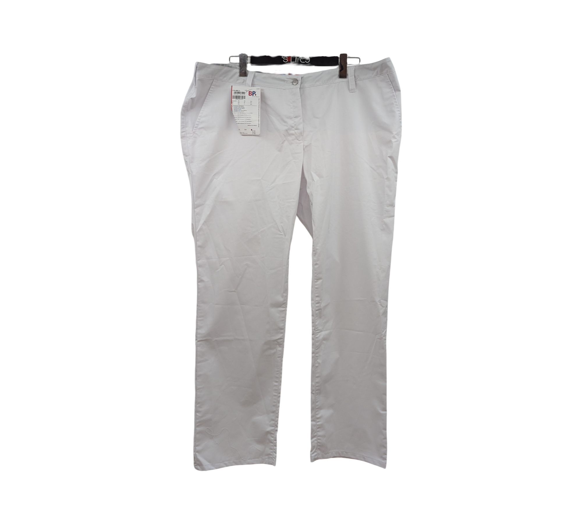 BP 1734-686-21 Damen Chinohose Stretch 230g/m² Gr. 52N Weiß