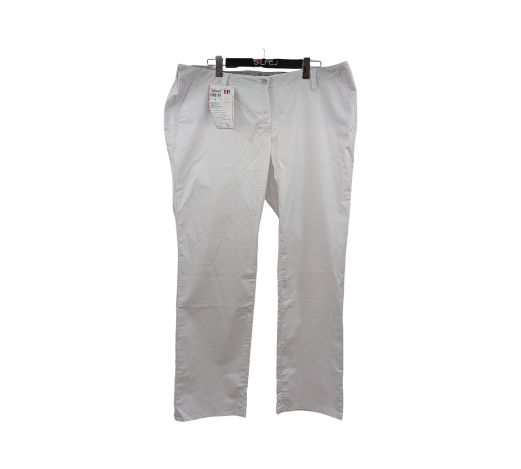 BP 1734-686-21 Damen Chinohose Stretch 230g/m² Gr. 52N Weiß