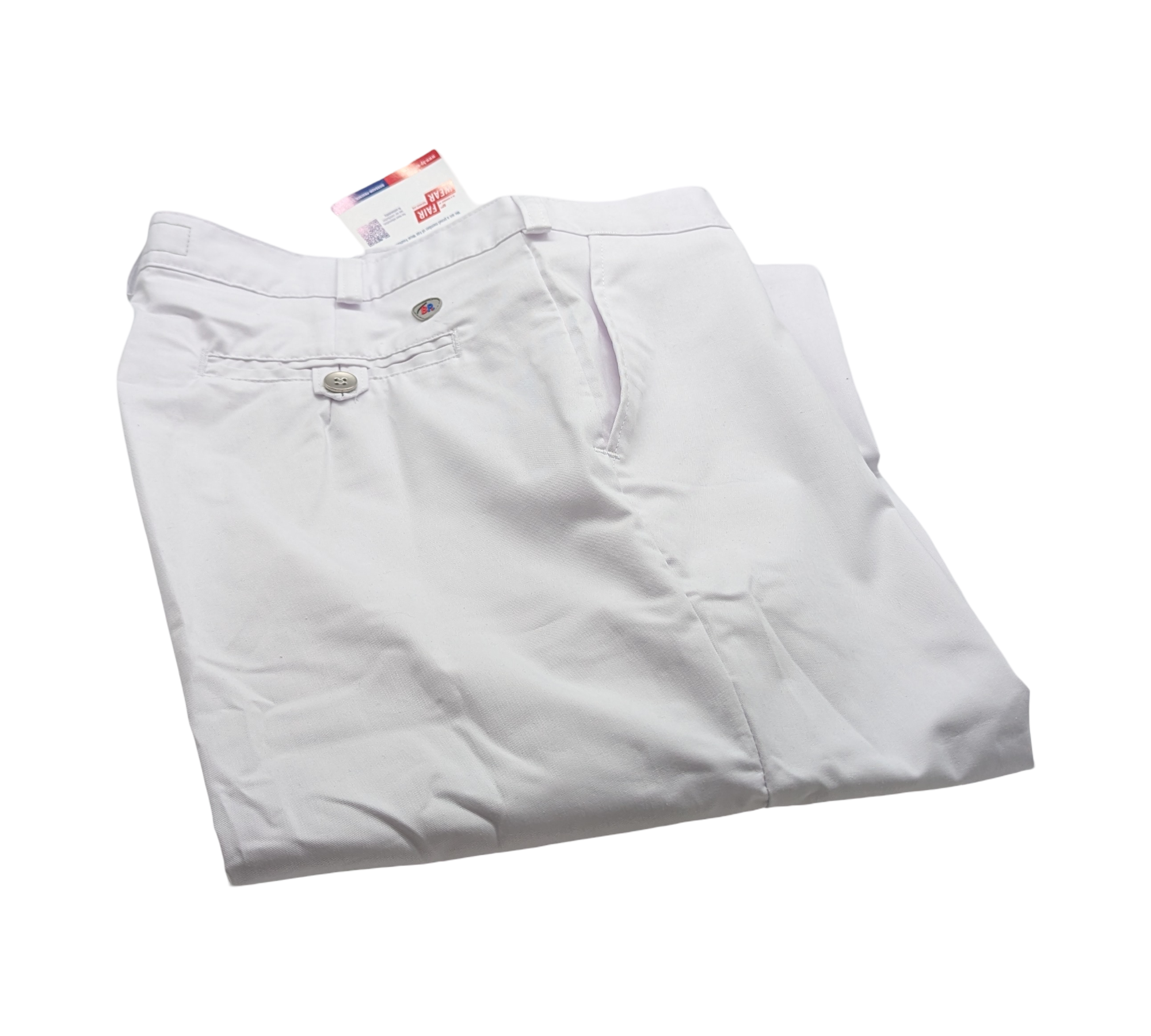 BP 1359-686-21 Bundfaltenhose Herren Stretch Gr. 52L Weiß