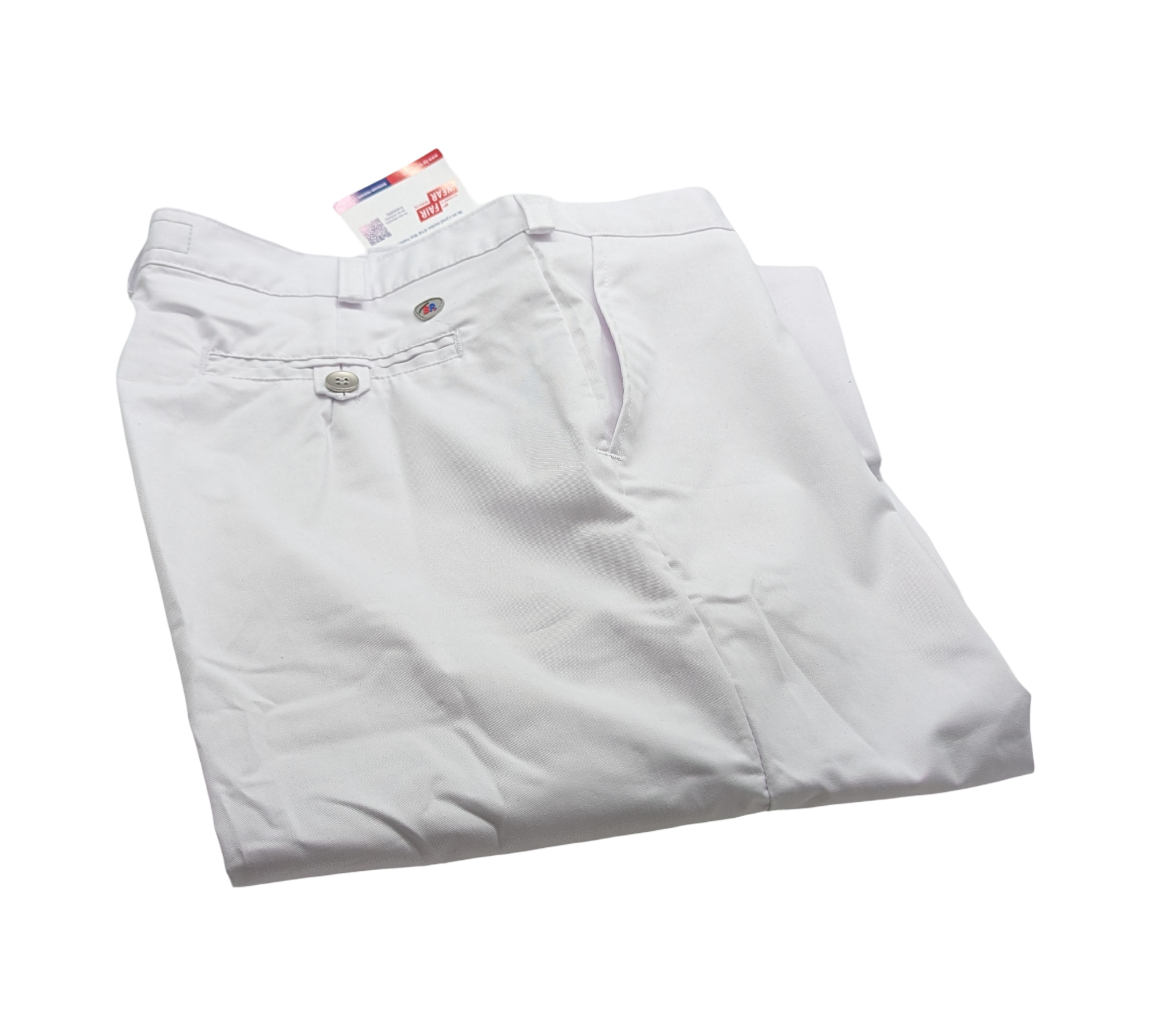 BP 1359-686-21 Bundfaltenhose Herren Stretch Gr. 52L Weiß