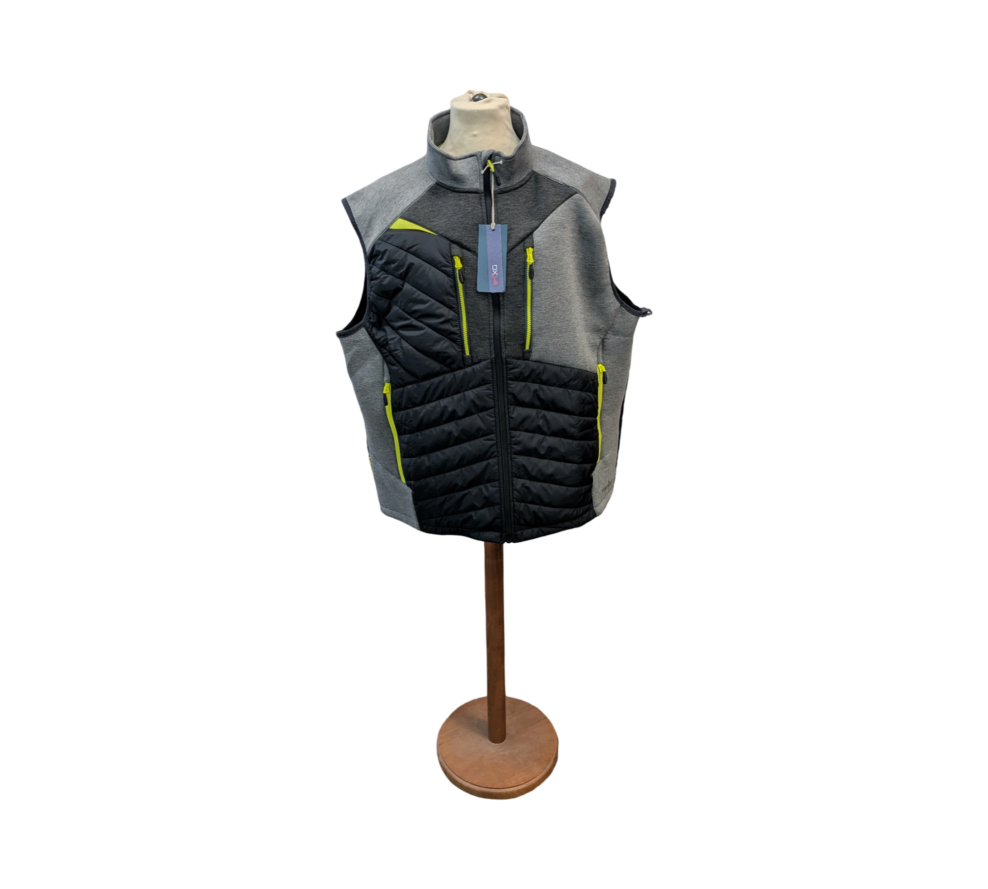 Portwest DX4 DX470MGR3XL Hybrid-Steppweste Gr. 3XL Metallgrau