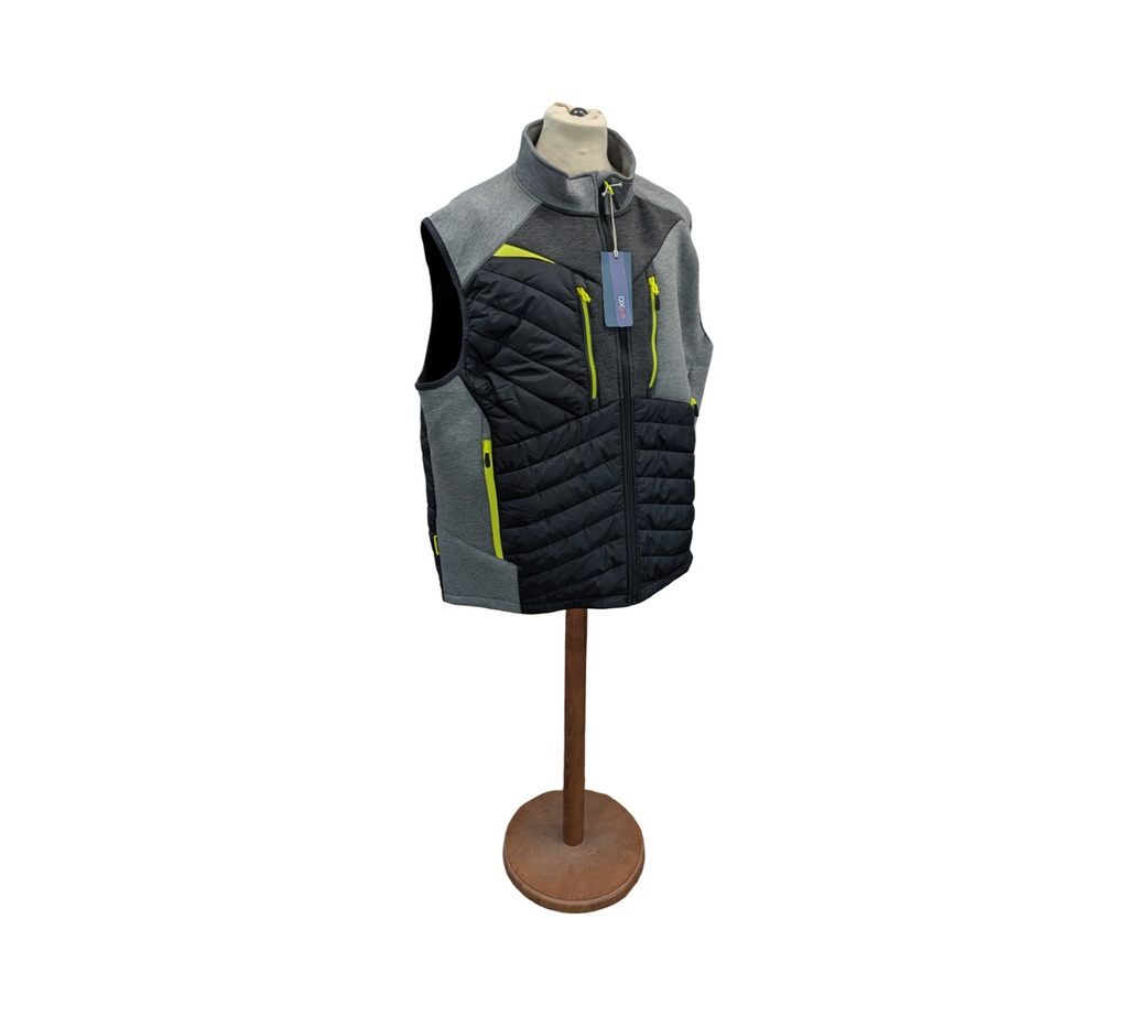 Portwest DX4 DX470MGR3XL Hybrid-Steppweste Gr. 3XL Metallgrau