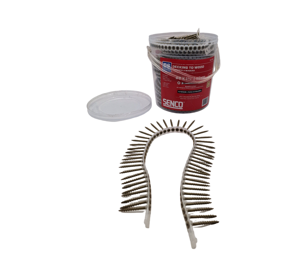 Senco 08D175W DuraSpin Terrassenschrauben 1-3/4 Zoll 1000 Stück