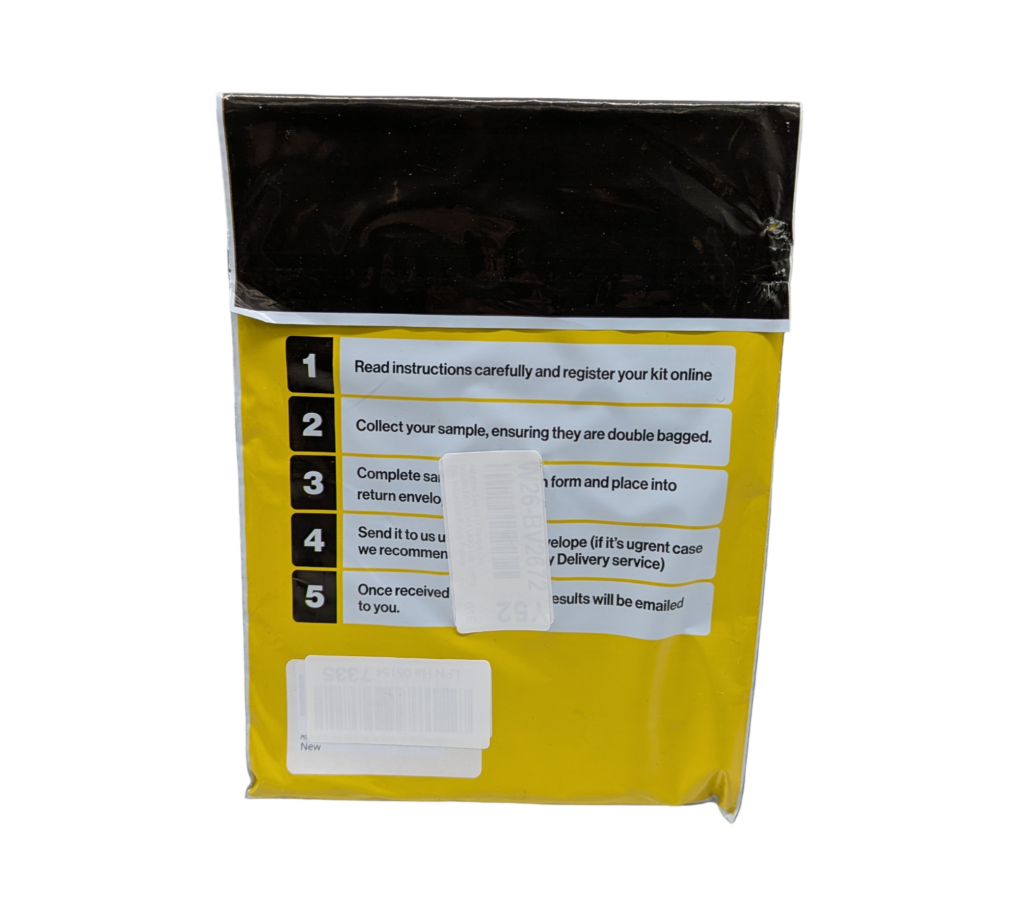 Asbest Test Kit 1 Probe Probenahme Set mit Anleitung