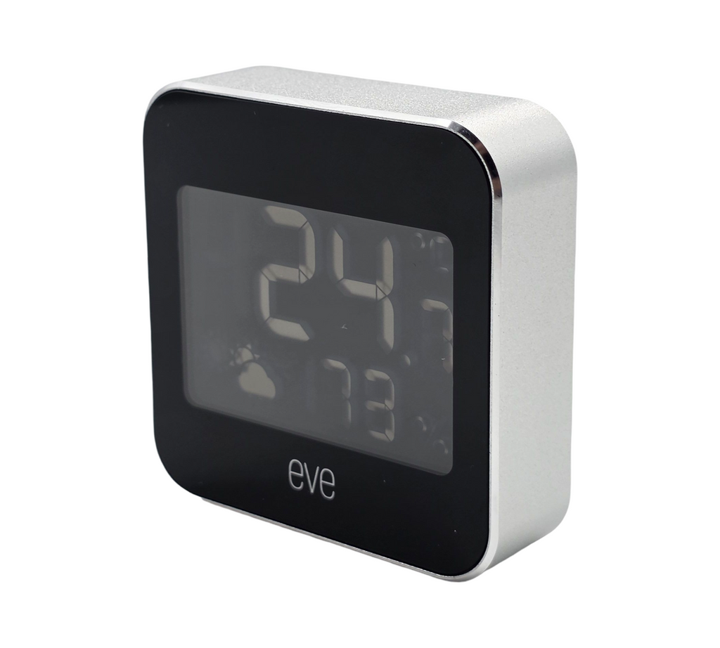 Eve Weather Matter Smart Wetterstation Temperatur Luftfeuchtigkeit Alexa Siri