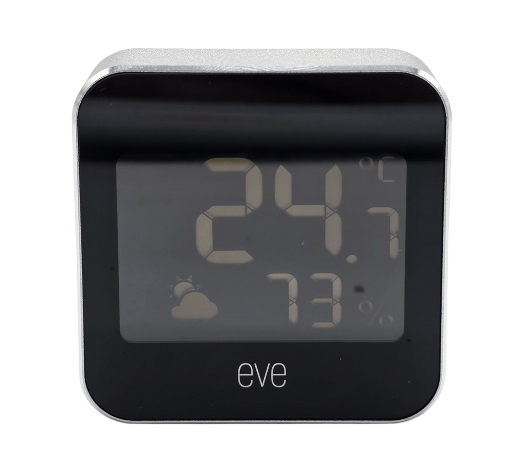 Eve Weather Matter Smart Wetterstation Temperatur Luftfeuchtigkeit Alexa Siri