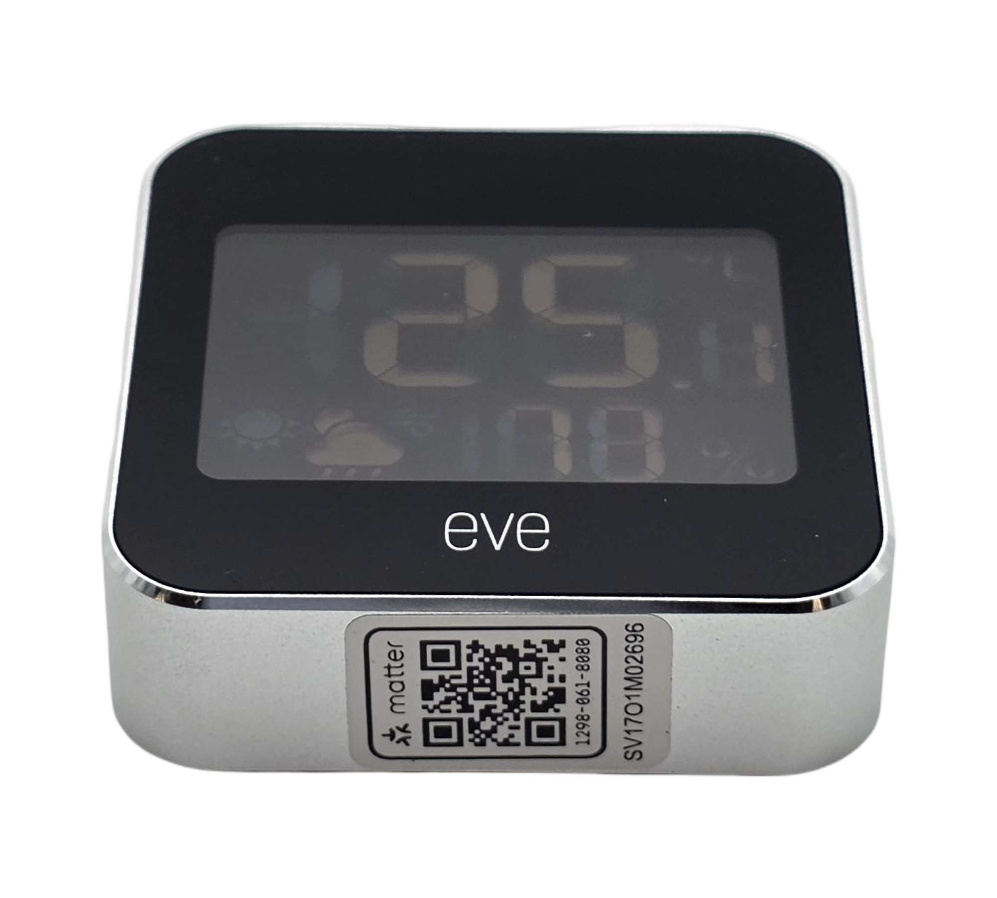 Eve Weather Matter Smart Wetterstation Temperatur Luftfeuchtigkeit Alexa Siri