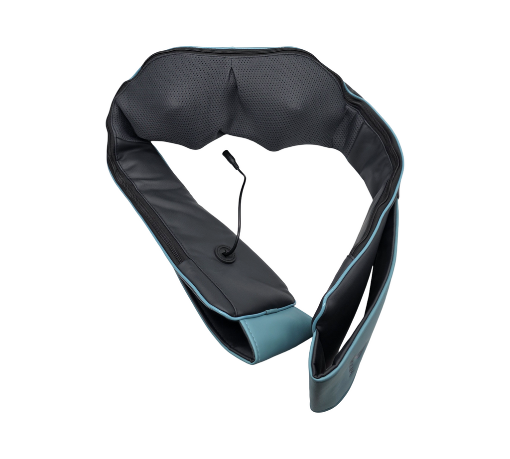 Shiatsu Massagegerät Rücken Schulter Nacken Wärme 3D Knetkissen