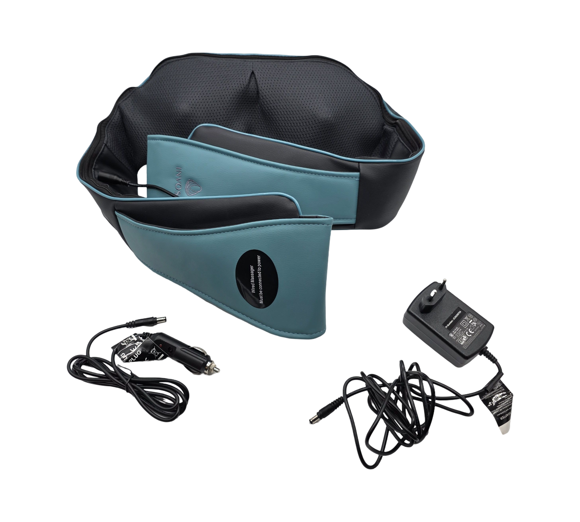 Shiatsu Massagegerät Rücken Schulter Nacken Wärme 3D Knetkissen