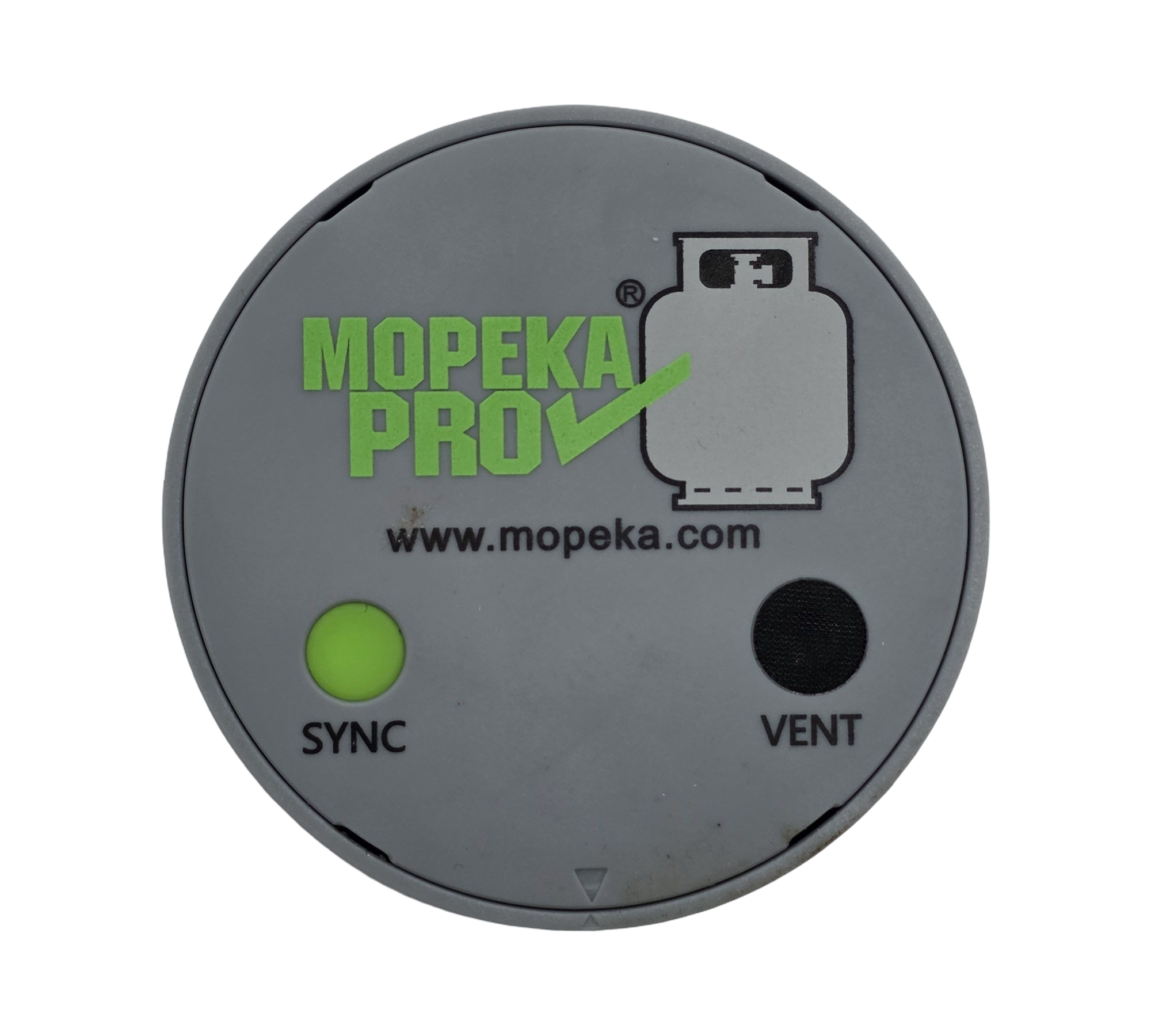 Mopeka Tanksensor für Stahlgasflaschen Grau