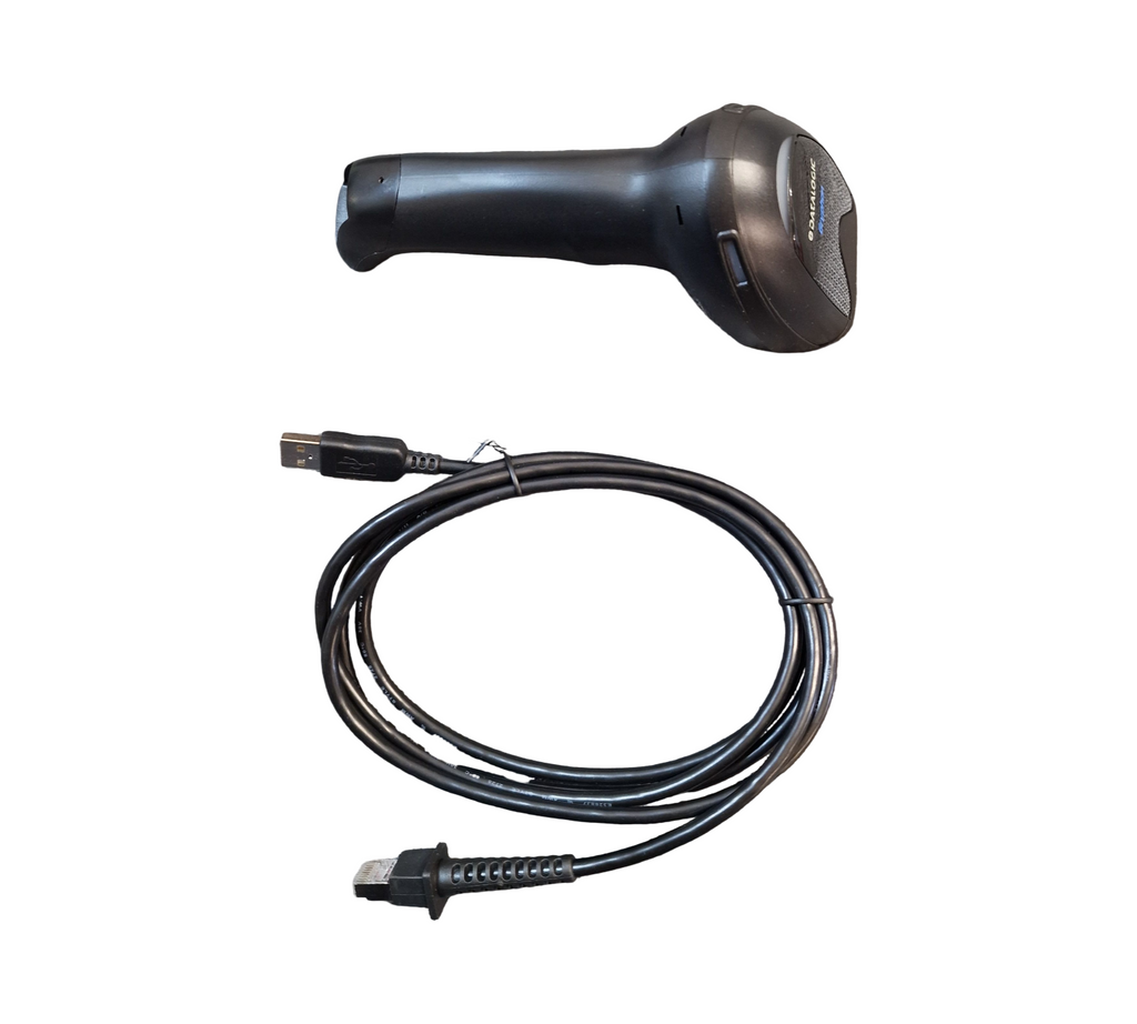 Datalogic Gryphon I GD4520 2D Barcode-Scanner USB Set Schwarz