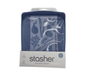 Stasher Silikontasche Half Gallon spülmaschinengeeignet Deep Ocean