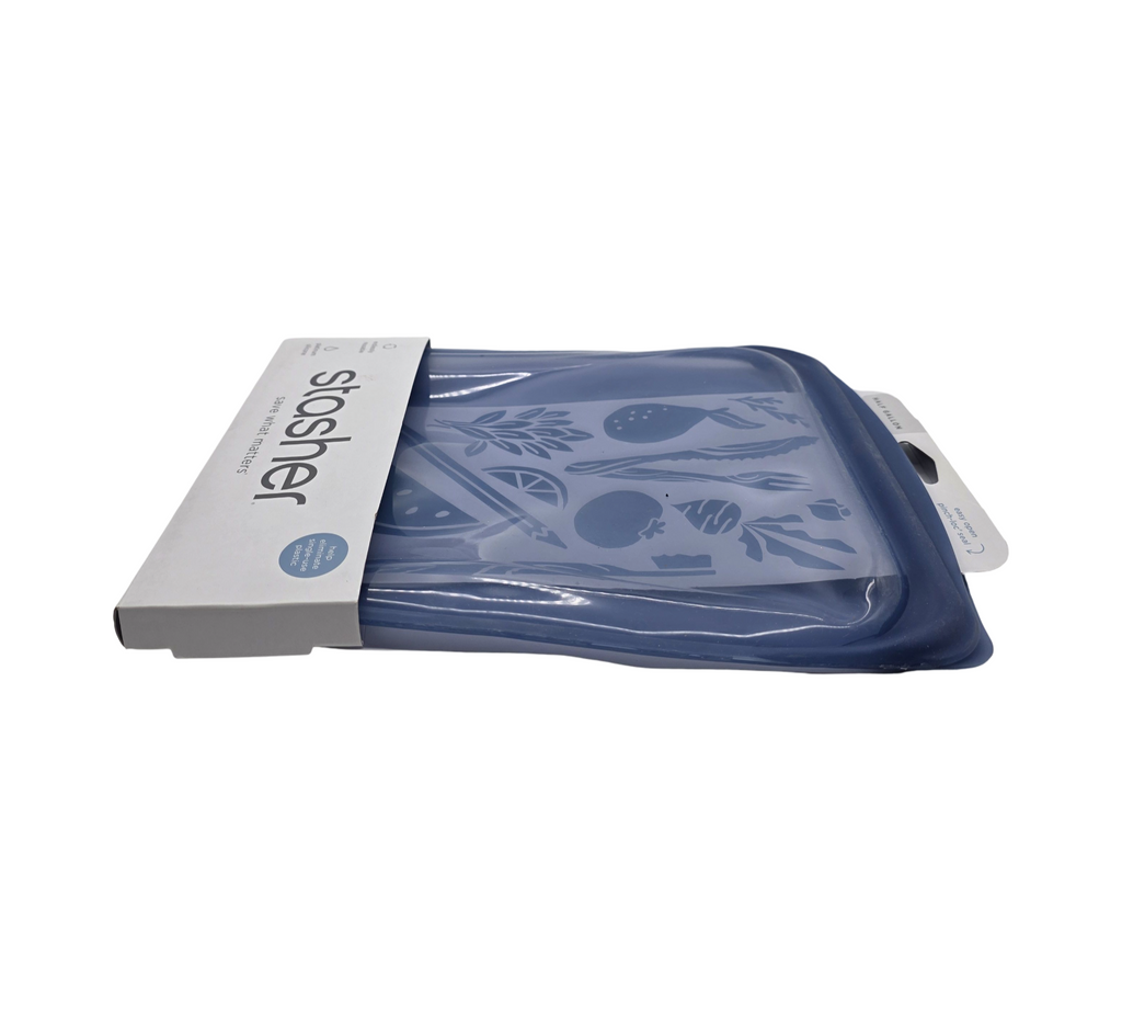 Stasher Silikontasche Half Gallon spülmaschinengeeignet Deep Ocean