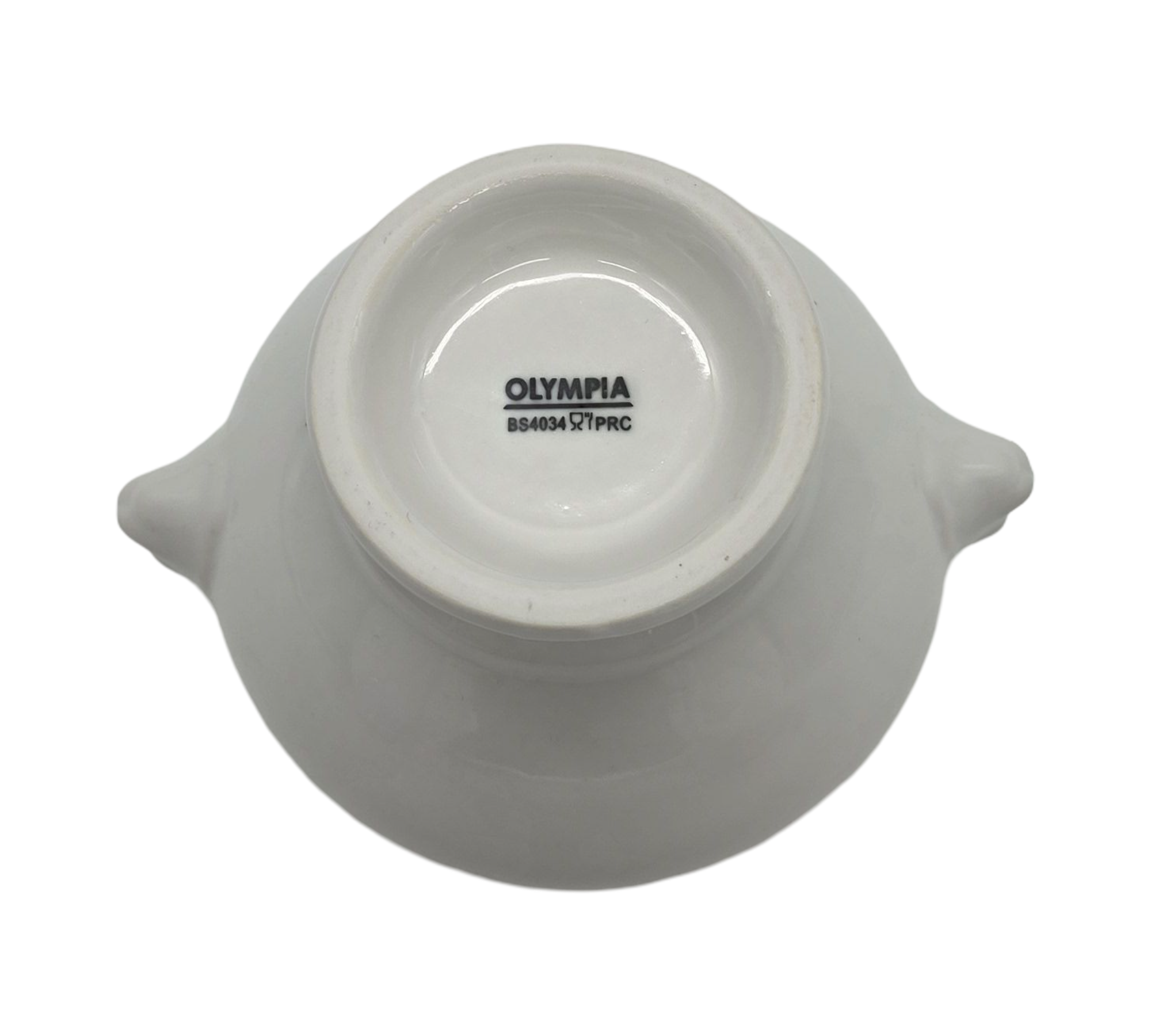 Olympia Whiteware Suppenschüsseln 6er Set 475ml Weiß