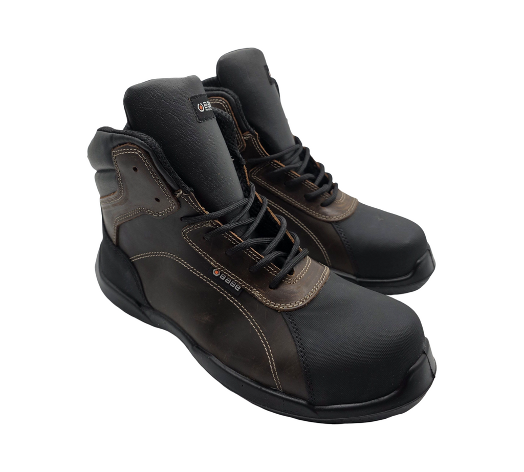 BASE Protection Climb B610 Sicherheitsschuhe Herren Gr. 42 Braun