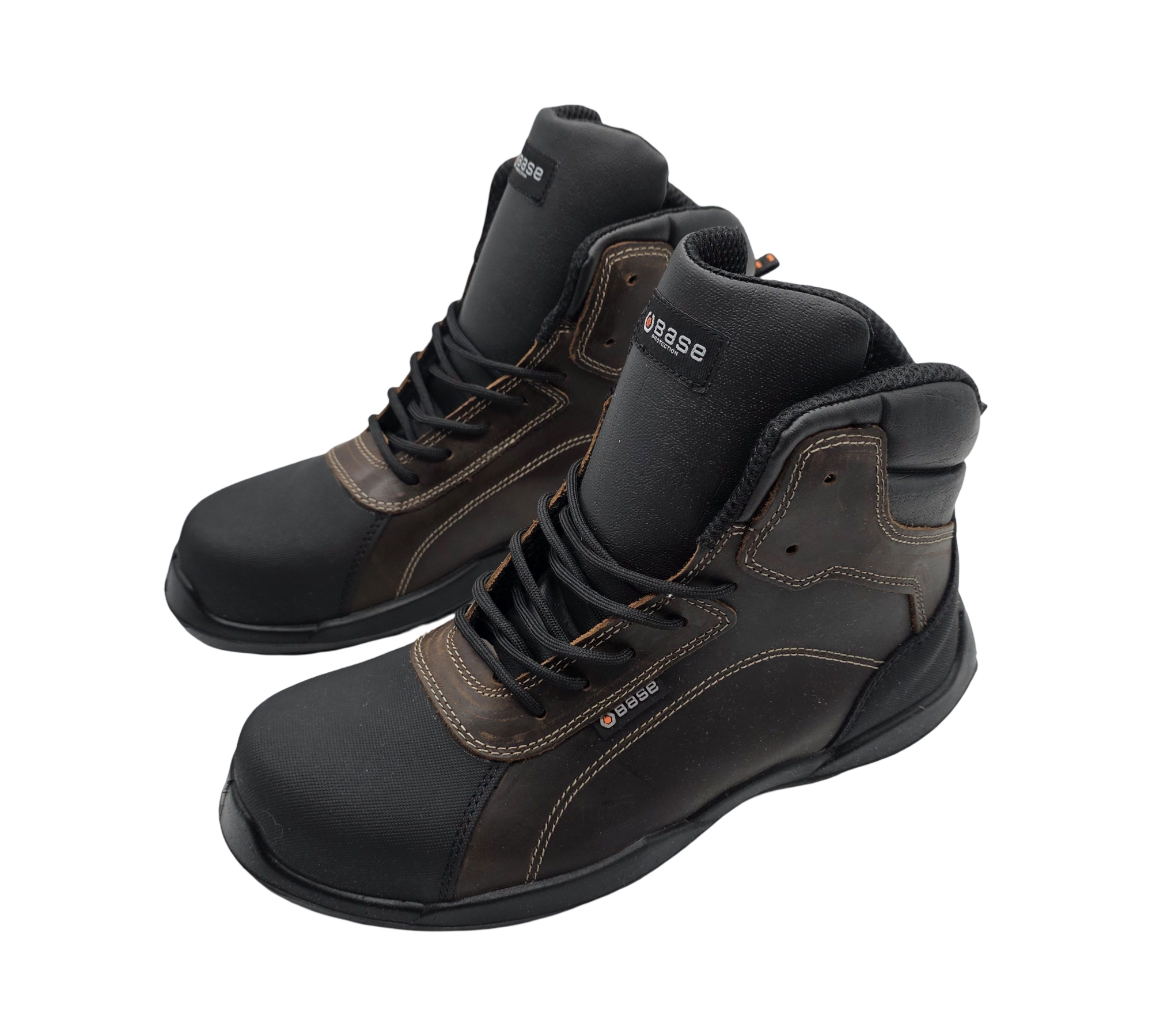 BASE Protection Climb B610 Sicherheitsschuhe Herren Gr. 42 Braun