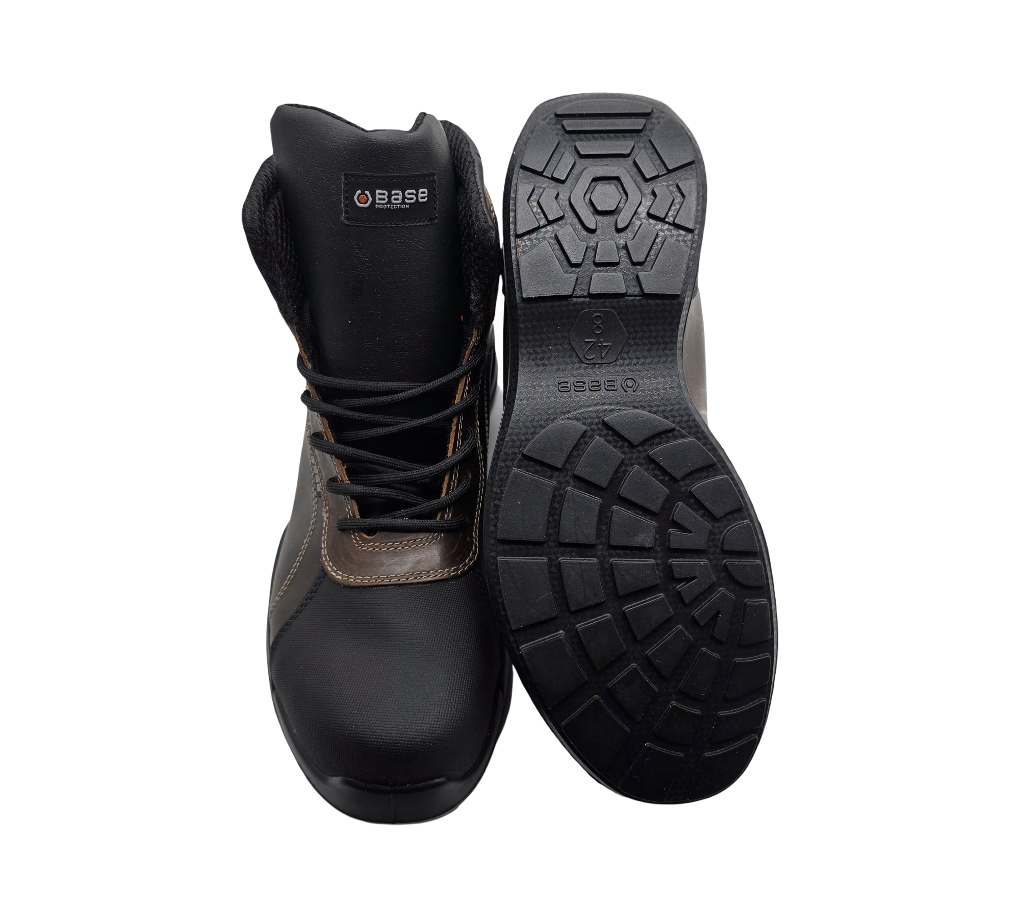 BASE Protection Climb B610 Sicherheitsschuhe Herren Gr. 42 Braun