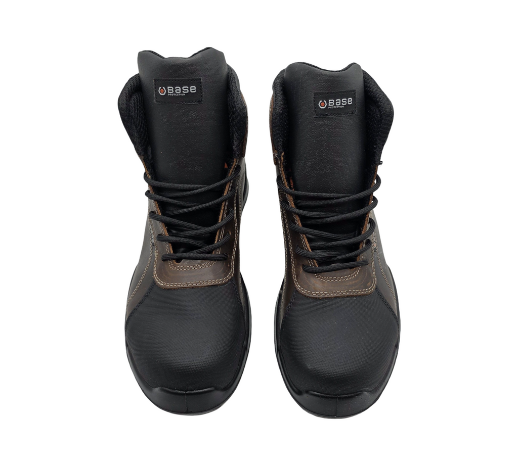 BASE Protection Climb B610 Sicherheitsschuhe Herren Gr. 42 Braun