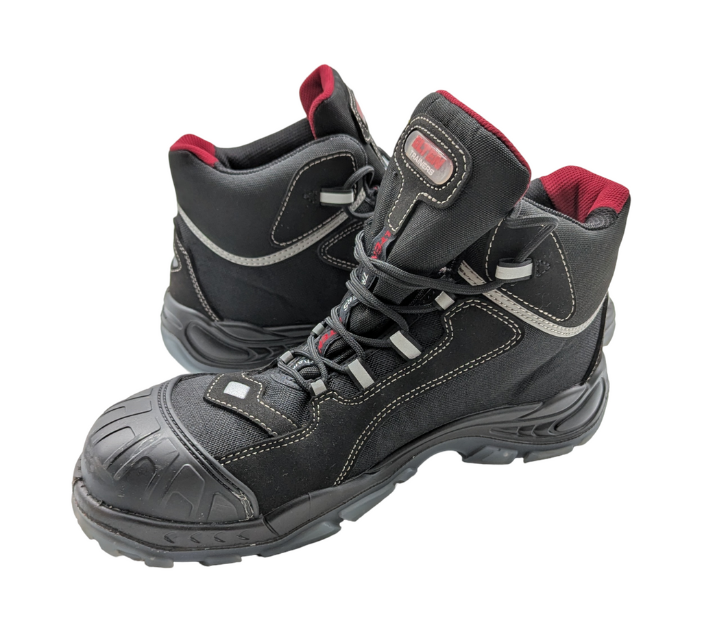 ELTEN SANDER Pro ESD S3 Sicherheitsschuhe Herren Gr. 44 Schwarz-Rot