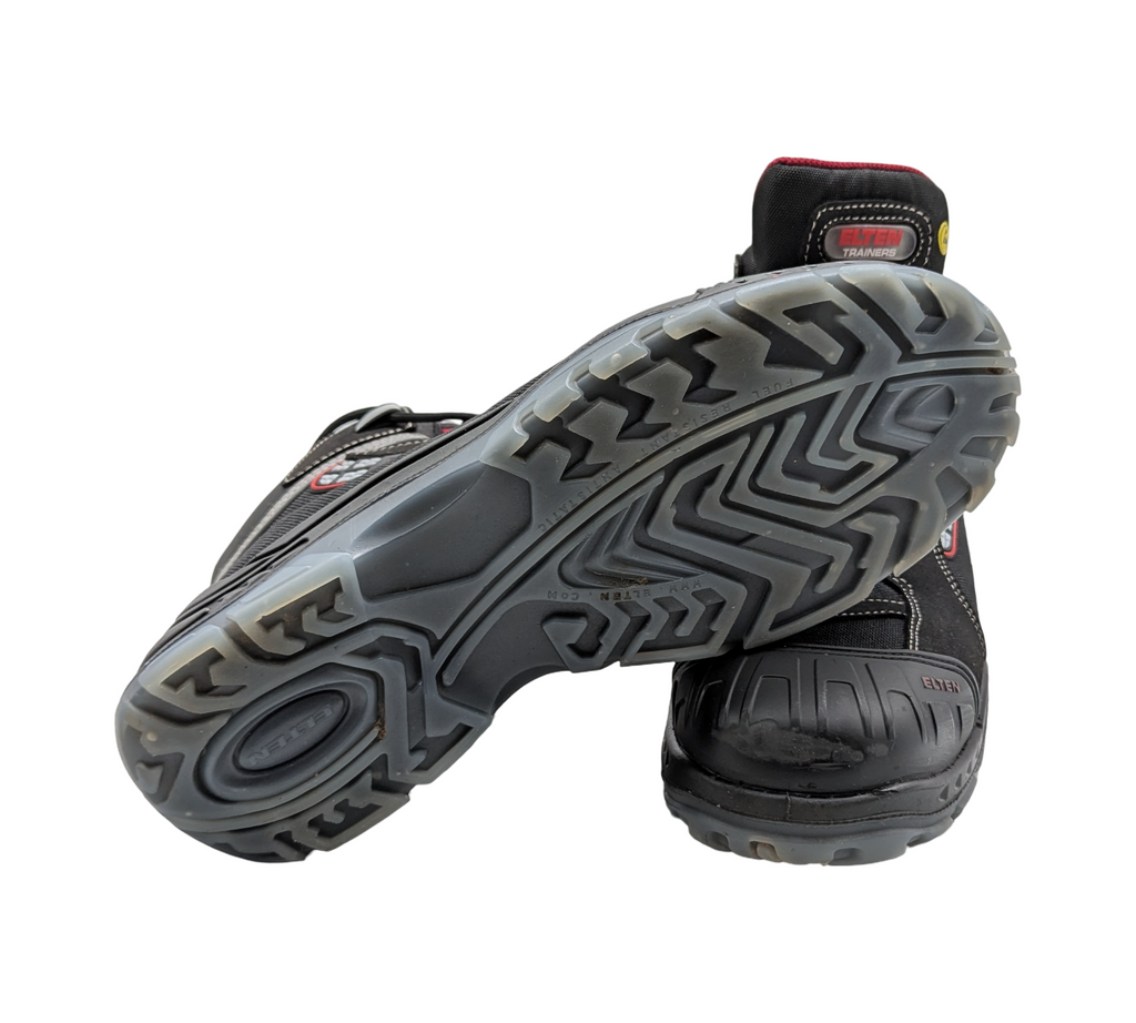 ELTEN SANDER Pro ESD S3 Sicherheitsschuhe Herren Gr. 44 Schwarz-Rot