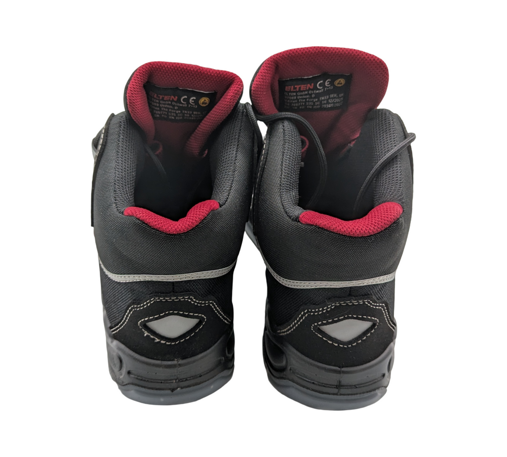 ELTEN SANDER Pro ESD S3 Sicherheitsschuhe Herren Gr. 44 Schwarz-Rot