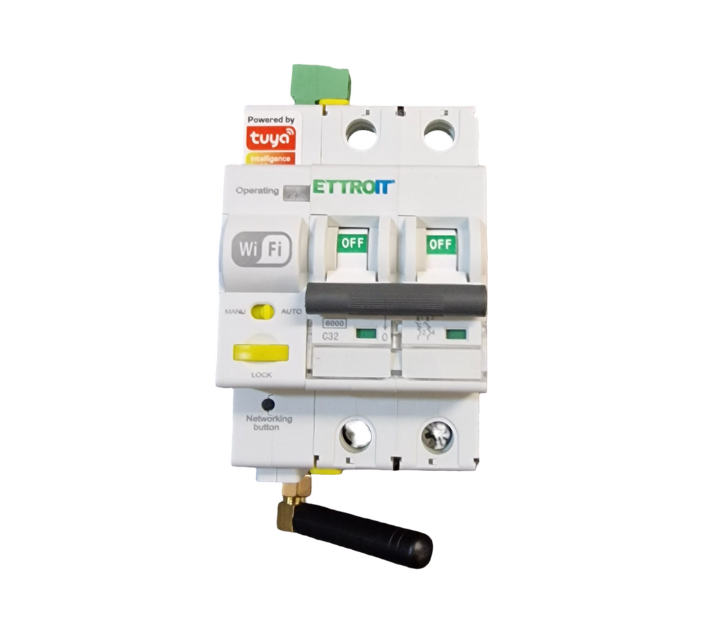 IXTRIMA ESR3232 WiFi-Leistungsschalter 2P 32A Tuya Smart