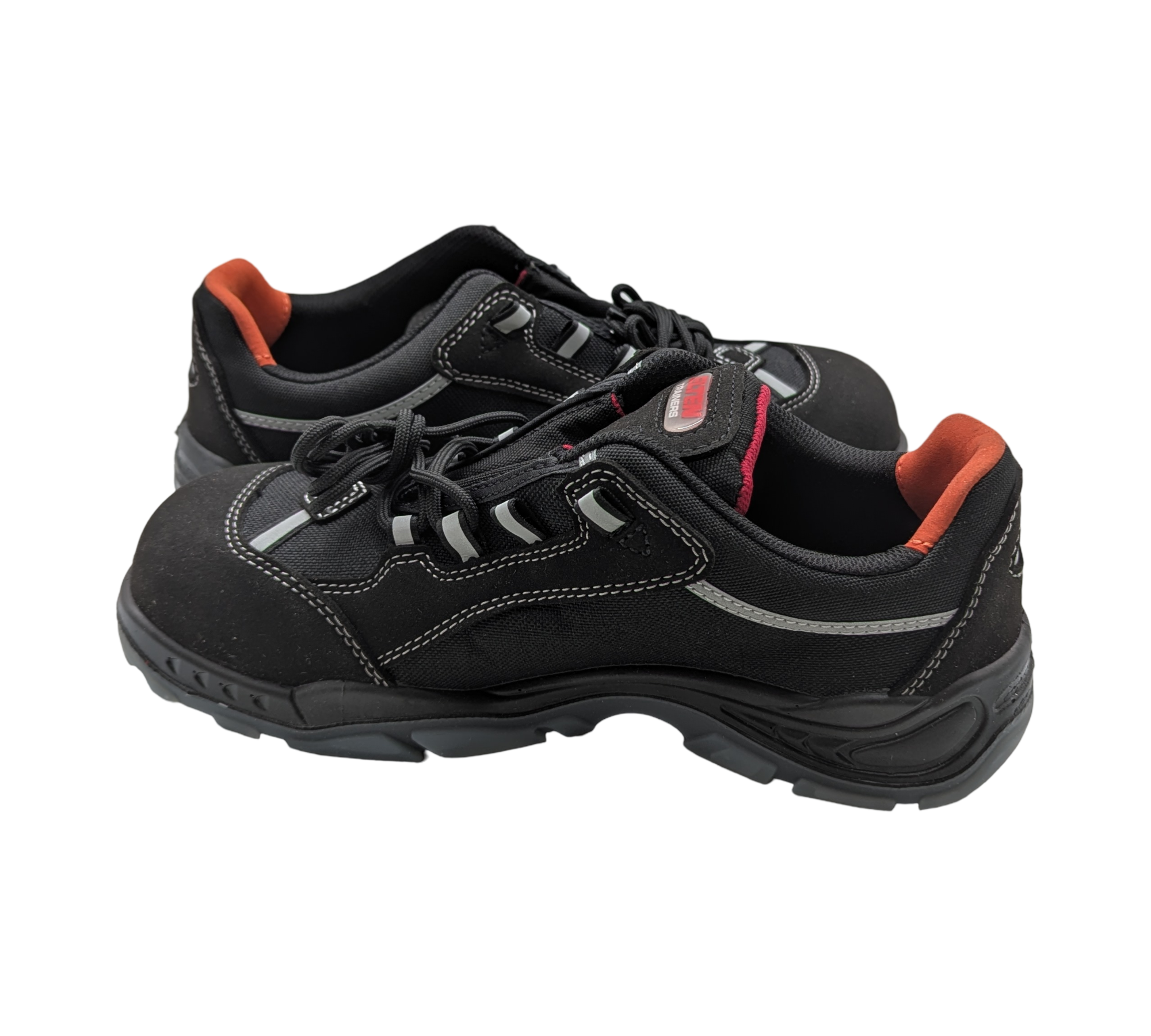 ELTEN SENEX ESD S2 Sicherheitsschuhe Gr. 41 Schwarz-Rot