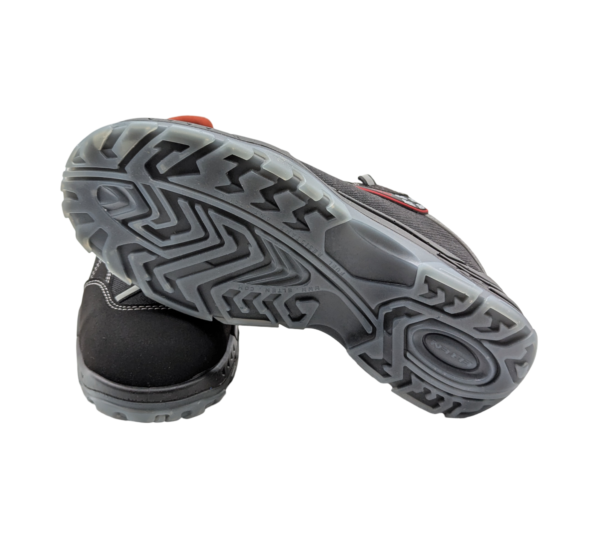 ELTEN SENEX ESD S2 Sicherheitsschuhe Herren Gr. 43 Schwarz Rot