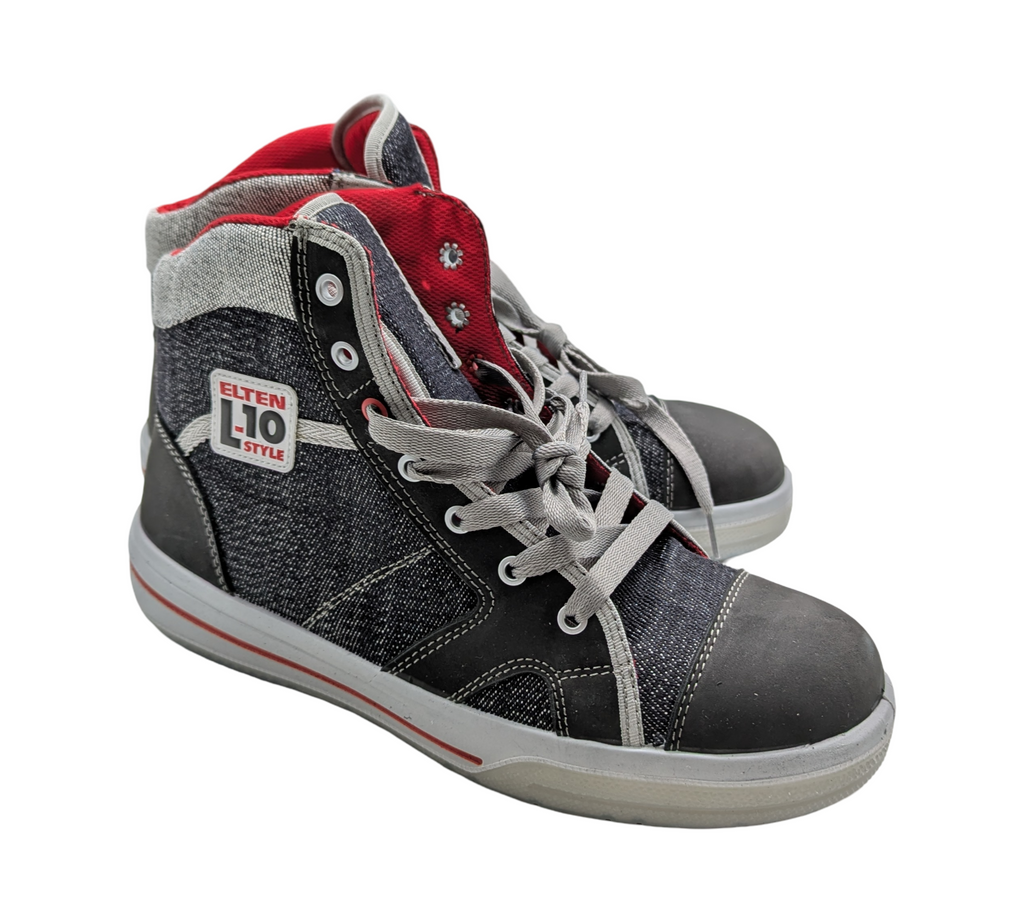 ELTEN SENSATION Mid ESD S2 Sicherheitsschuhe Herren Gr. 43 Schwarz